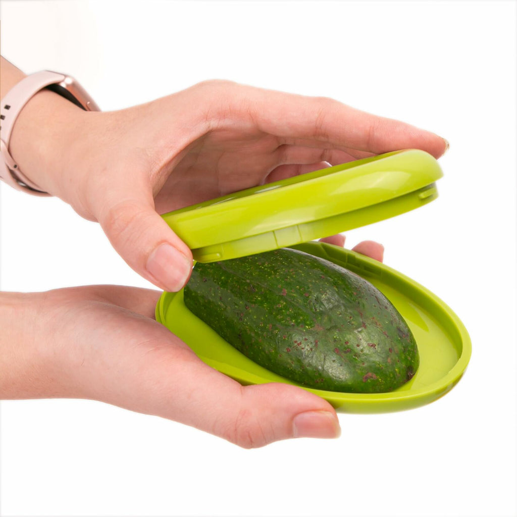 BuleVina 4pcs Avocado & Onion Silicone Saver Set Multicolor Reusable