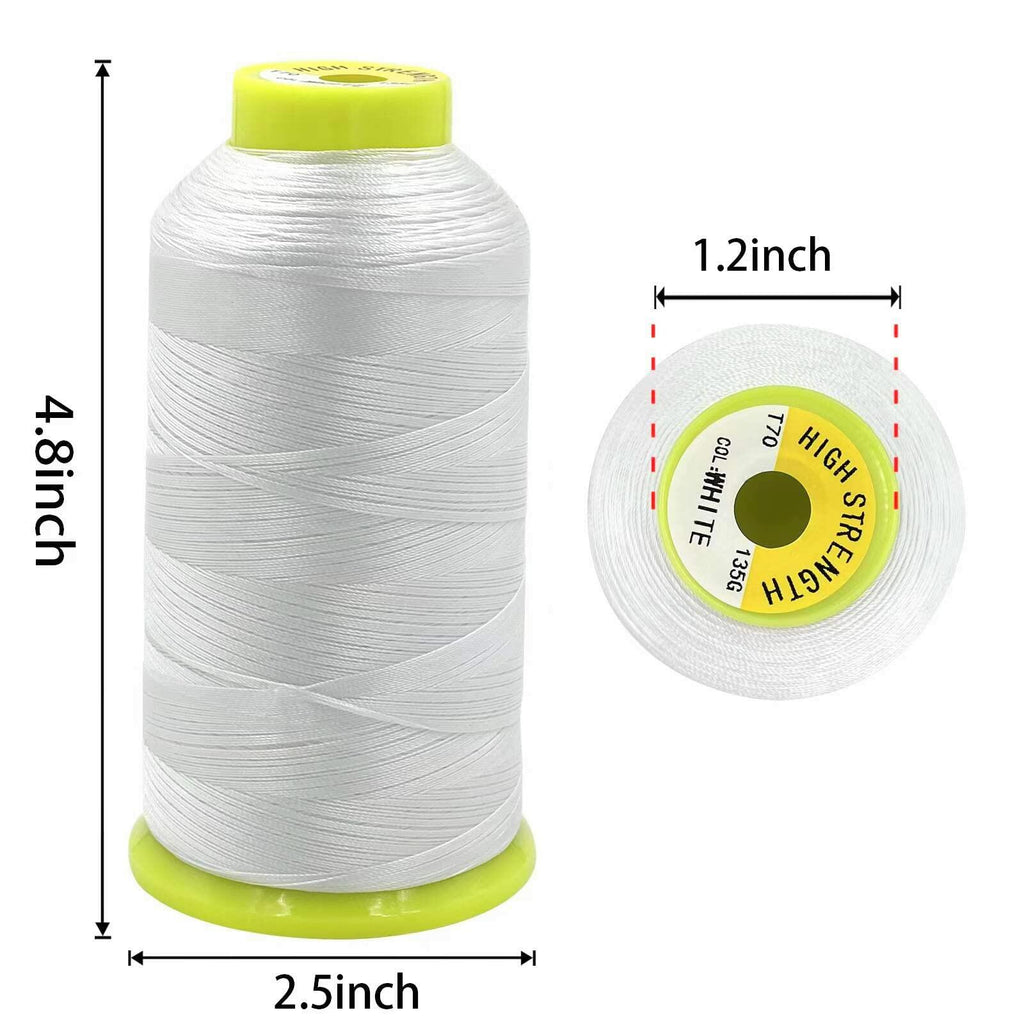 Tortoise Heavy Duty Thread 3 Cones 2000yd UV Resistant #69 T70 Blue 210D/3