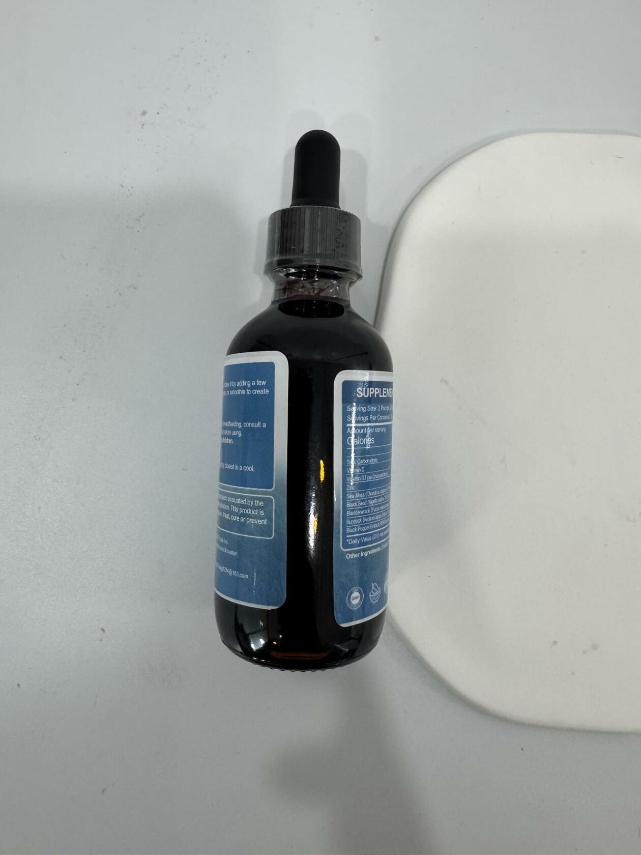 Bunkka Sea Moss Black Seed Oil Drops with Burdock Root & Vitamins 2 Pack 03/2026