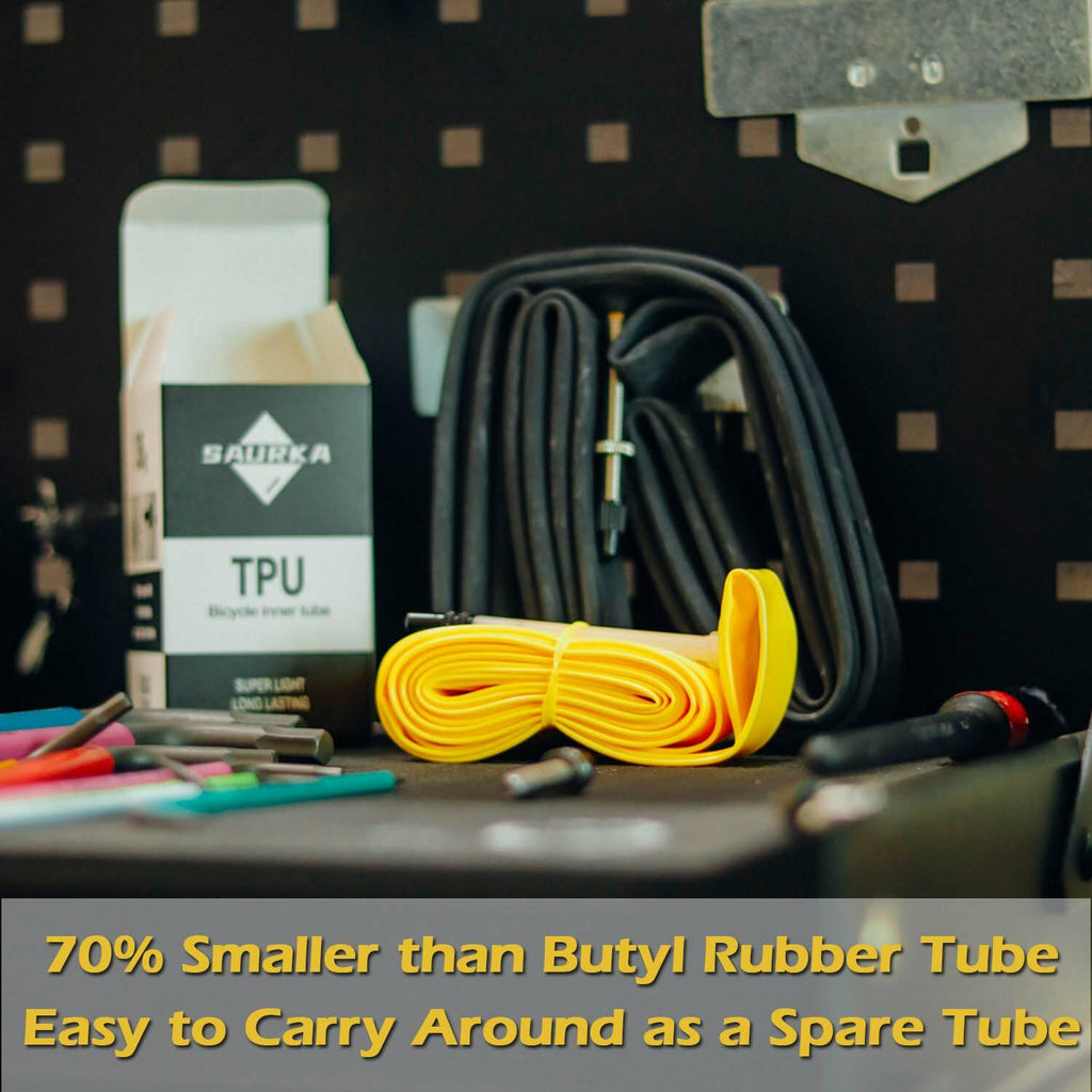 Saurka TPU Inner Tube 27.5x1.75-2.3 MTB 45MM Presta Valve 2 PCS