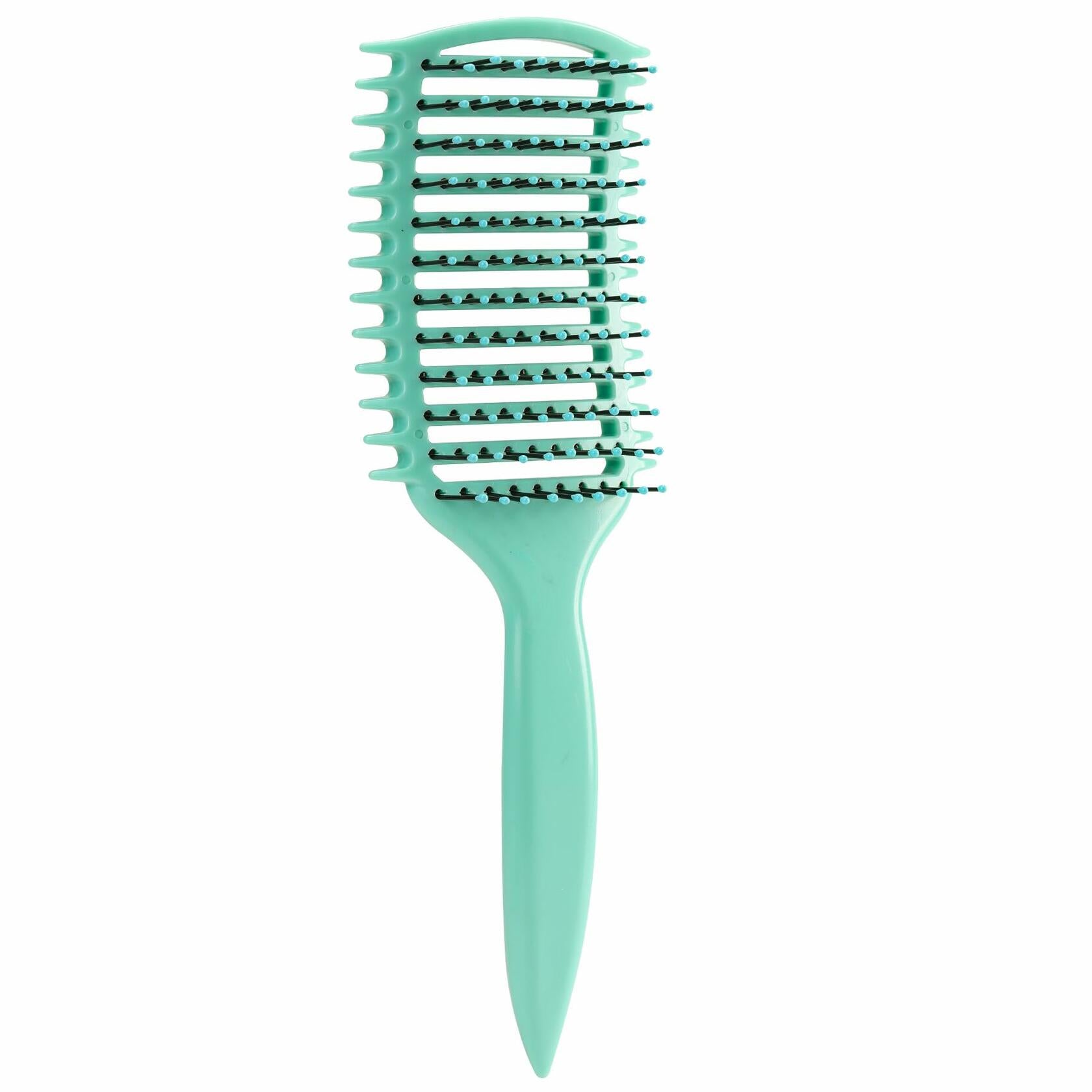 manrator Curl Defining Brush Vented Detangling Frizz Control Beige