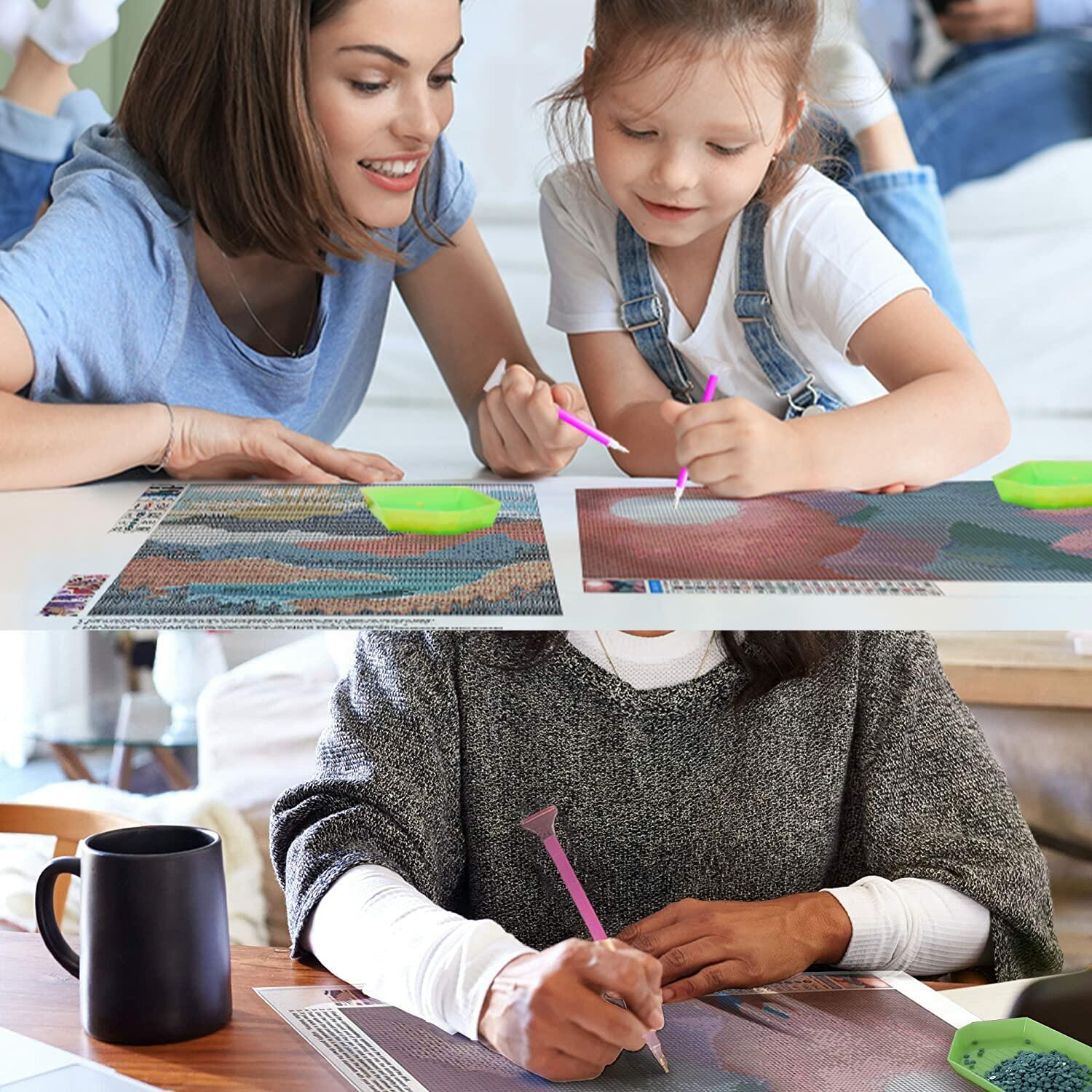 Sunflower 5D Diamond Painting Kit for Adults - DIY Full Drill 12x16in
