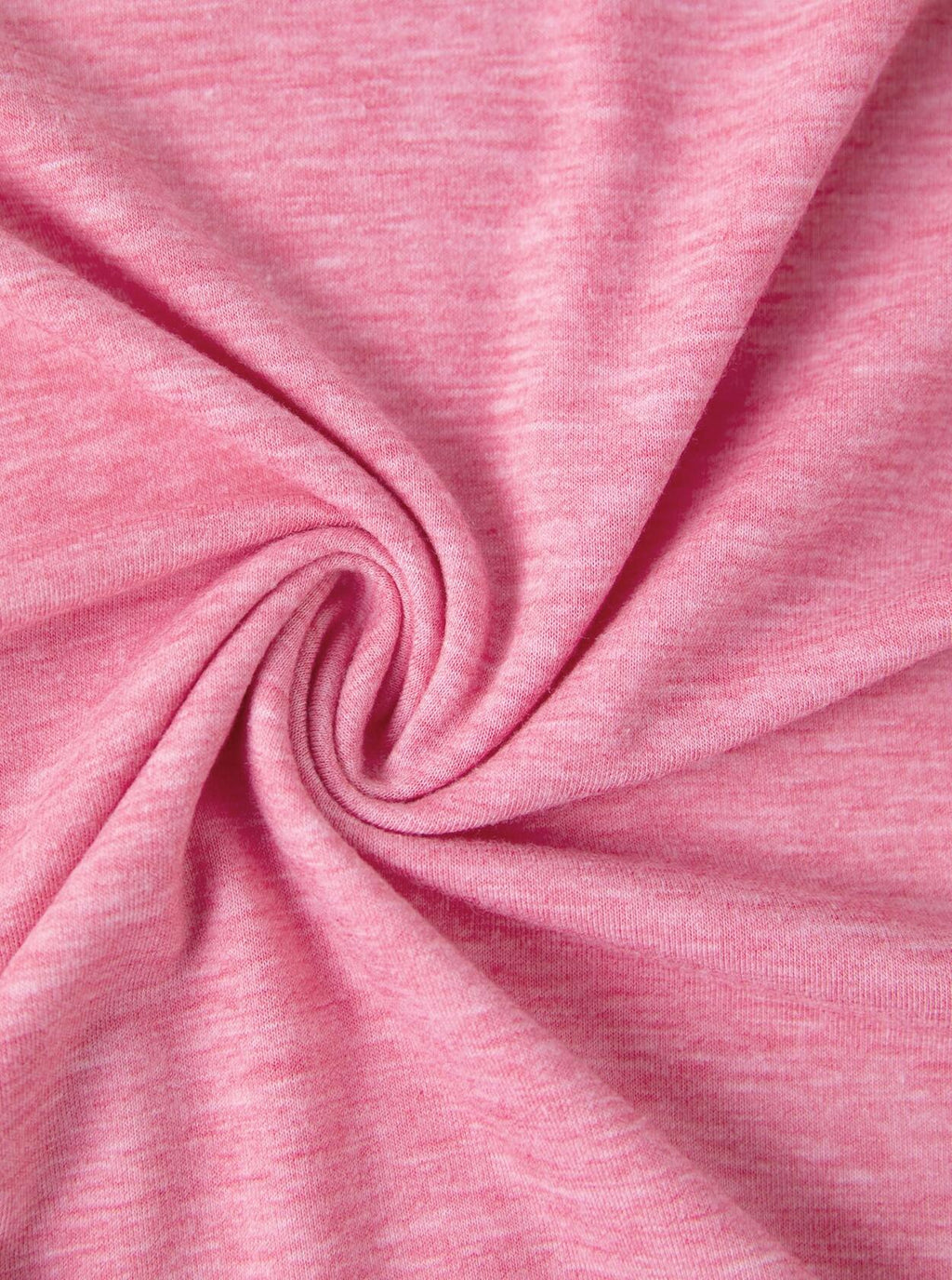 LilyCoco Womens 3/4 Sleeve V Neck Color Block Raglan T Shirt Pink Size M