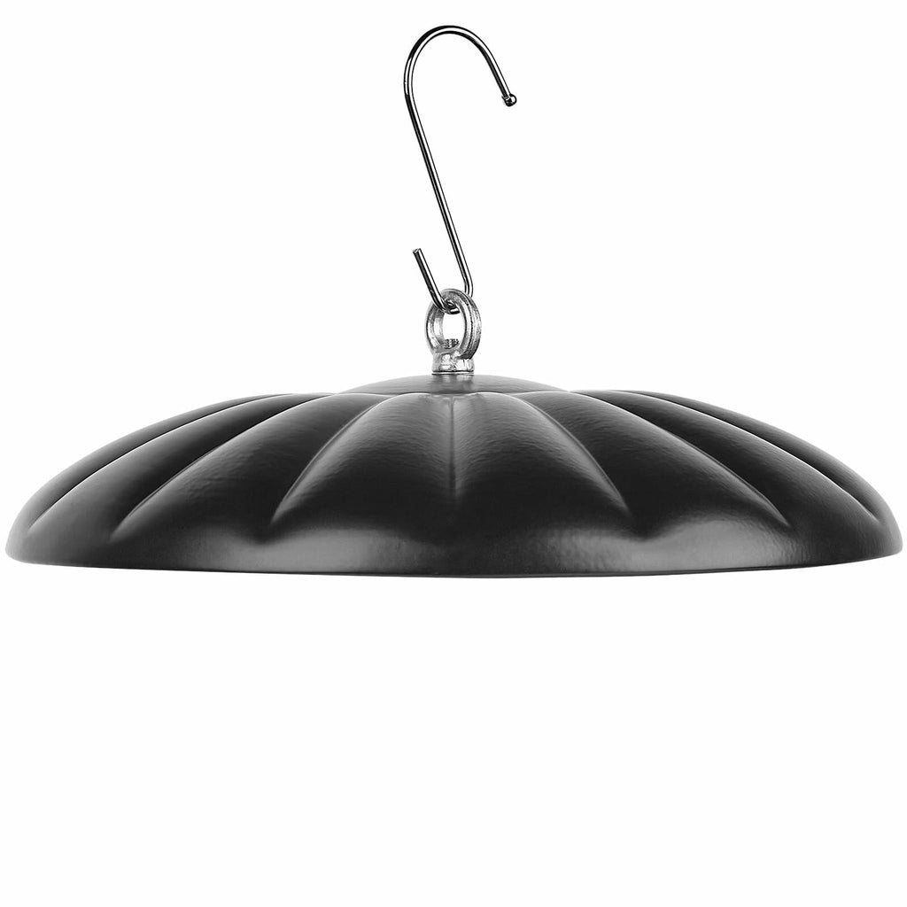KIMERSE Metal Squirrel Baffle Bird Feeder Cover 13” Weather Guard Dome