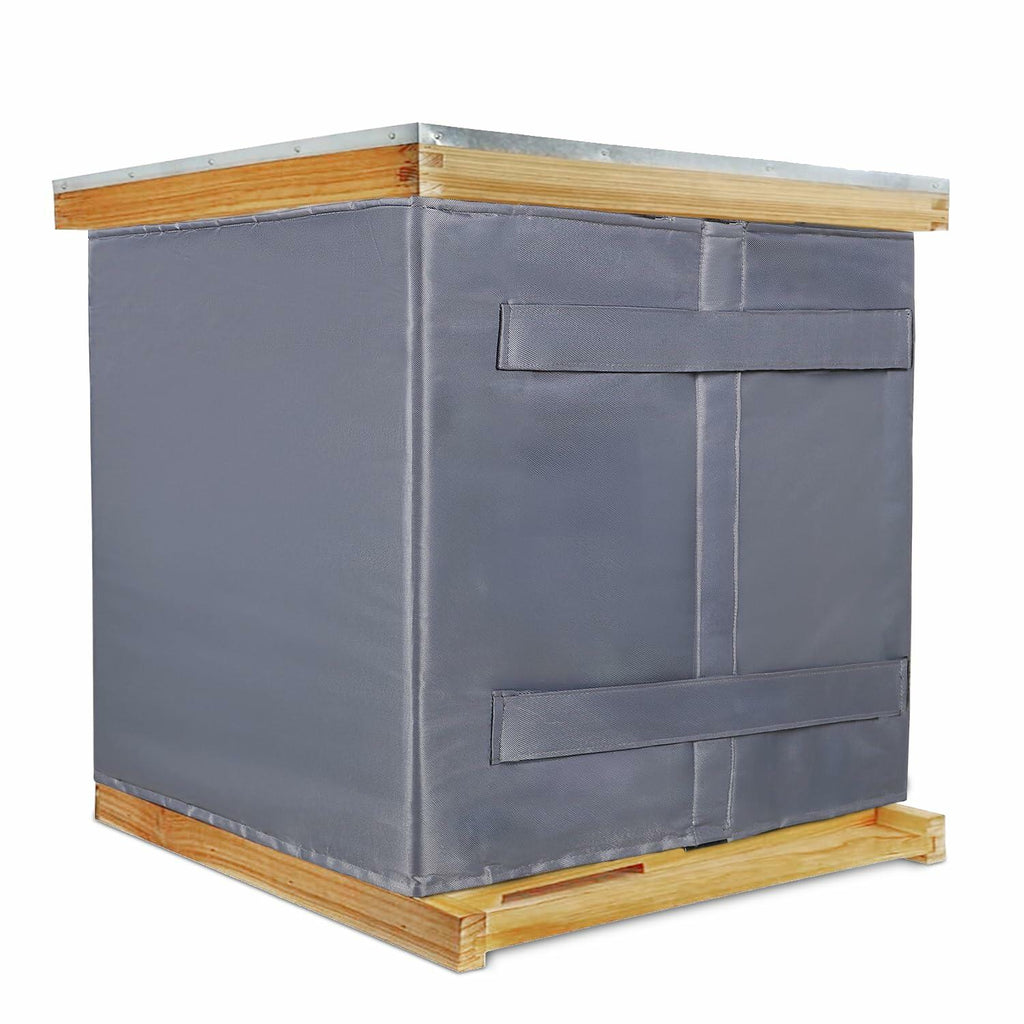 Adjustable Beehive Wrap Winter 8-10 Frame Insulated Bee Hive Cover Reusable