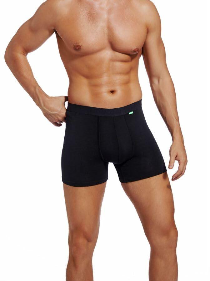 ZeaLogic Men’s Merino Wool Boxer Briefs Moisture Wicking Silver Gray