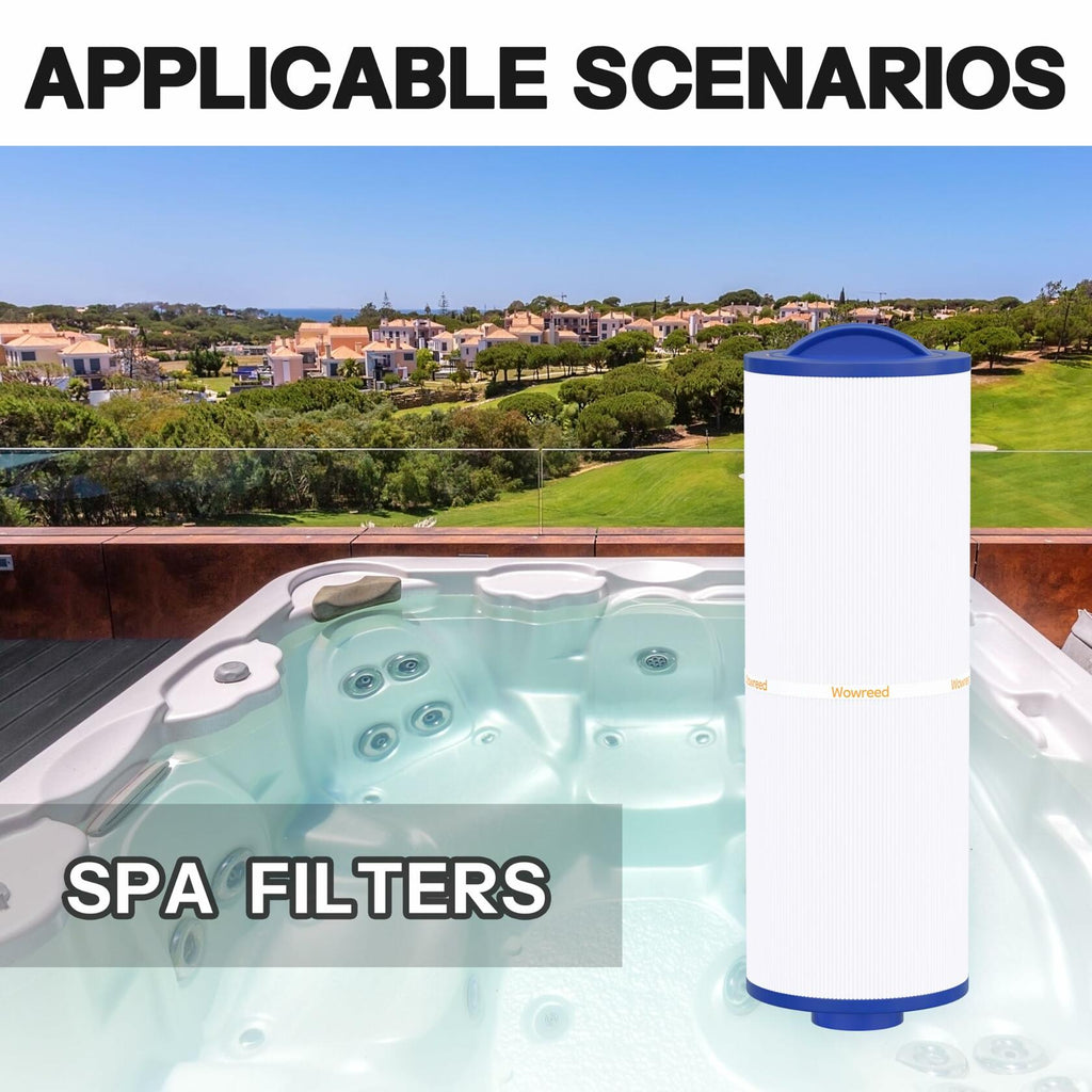 Wowreed Spa Filter Compatible PWW50L Rising Dragon 50 50 sq ft 2 Pack