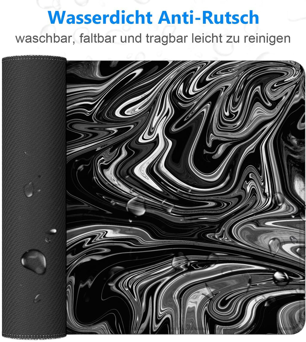 Gaming Mouse Pad XXL 900x400mm – Waterproof, Non-Slip, Stitched Edges