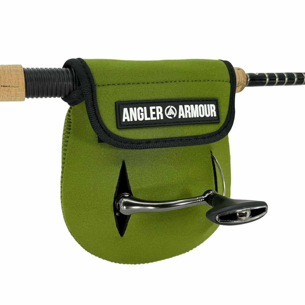 Angler Armour Neoprene Spinning Reel Cover for 1000-3500 Reels
