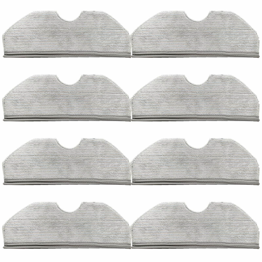 8PCS Mop Pads for Narwal Freo X Plus Robot Vacuum Cleaner Washable Reusable