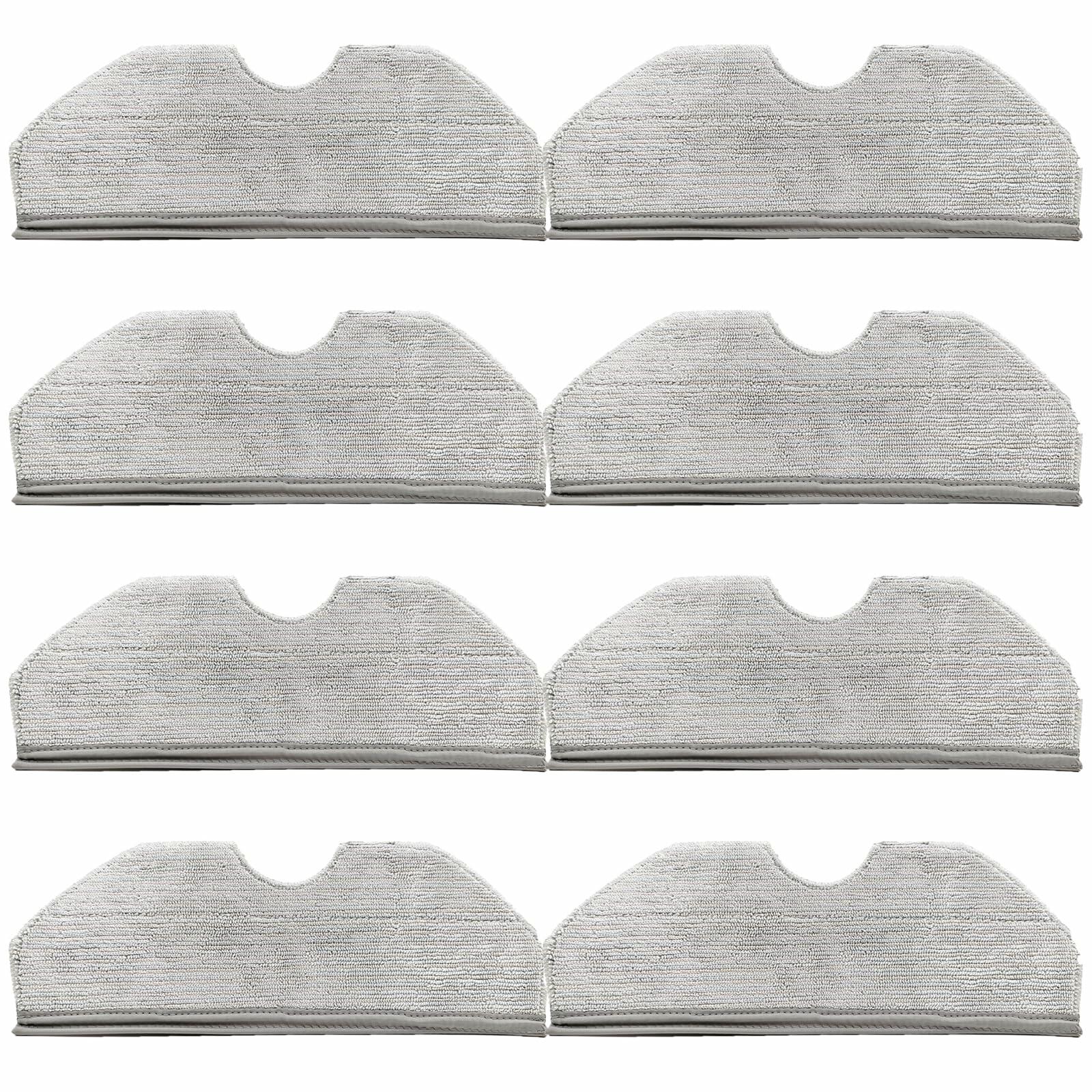 8PCS Mop Pads for Narwal Freo X Plus Robot Vacuum Cleaner Washable Reusable
