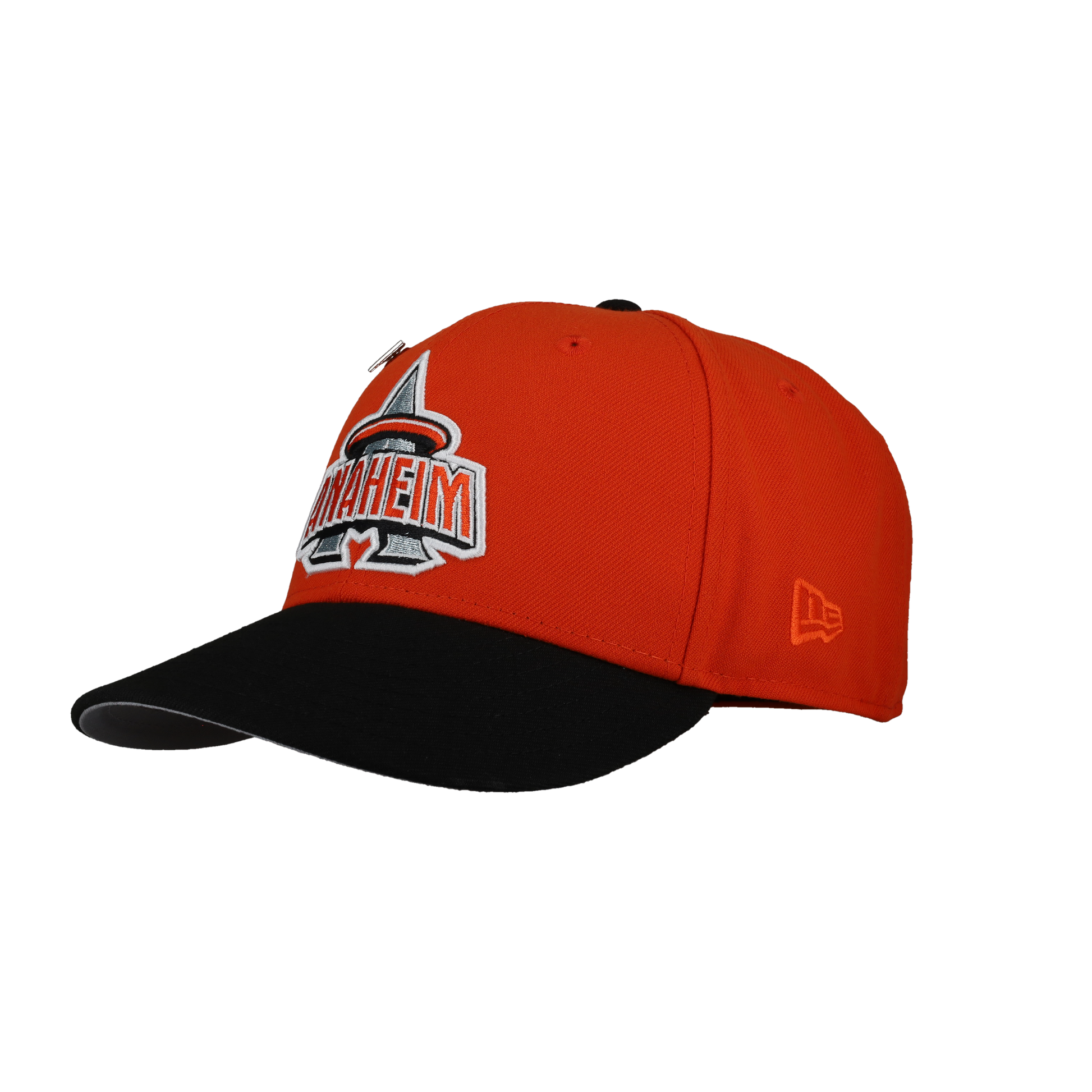 Anaheim Angels 40th Season Patch Orange 59Fifty Fitted Hat