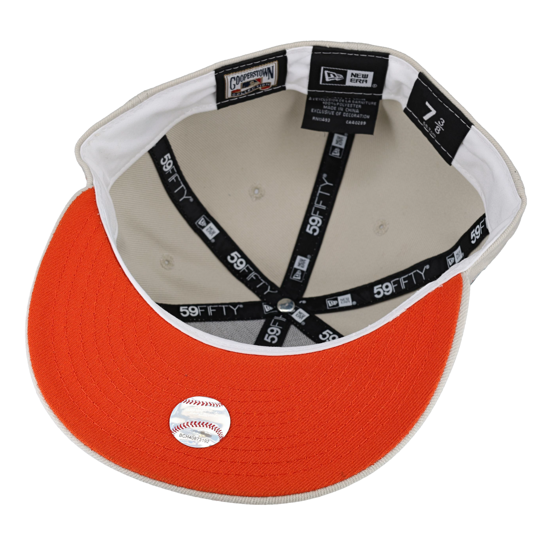 New York Yankees Orange Fury Collection 1996 World Series Fitted Hat