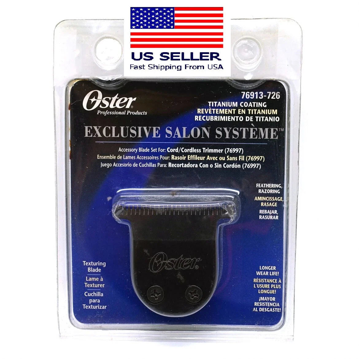 OSTER TITANIUM COATED TEX BLADE (#76913-726)