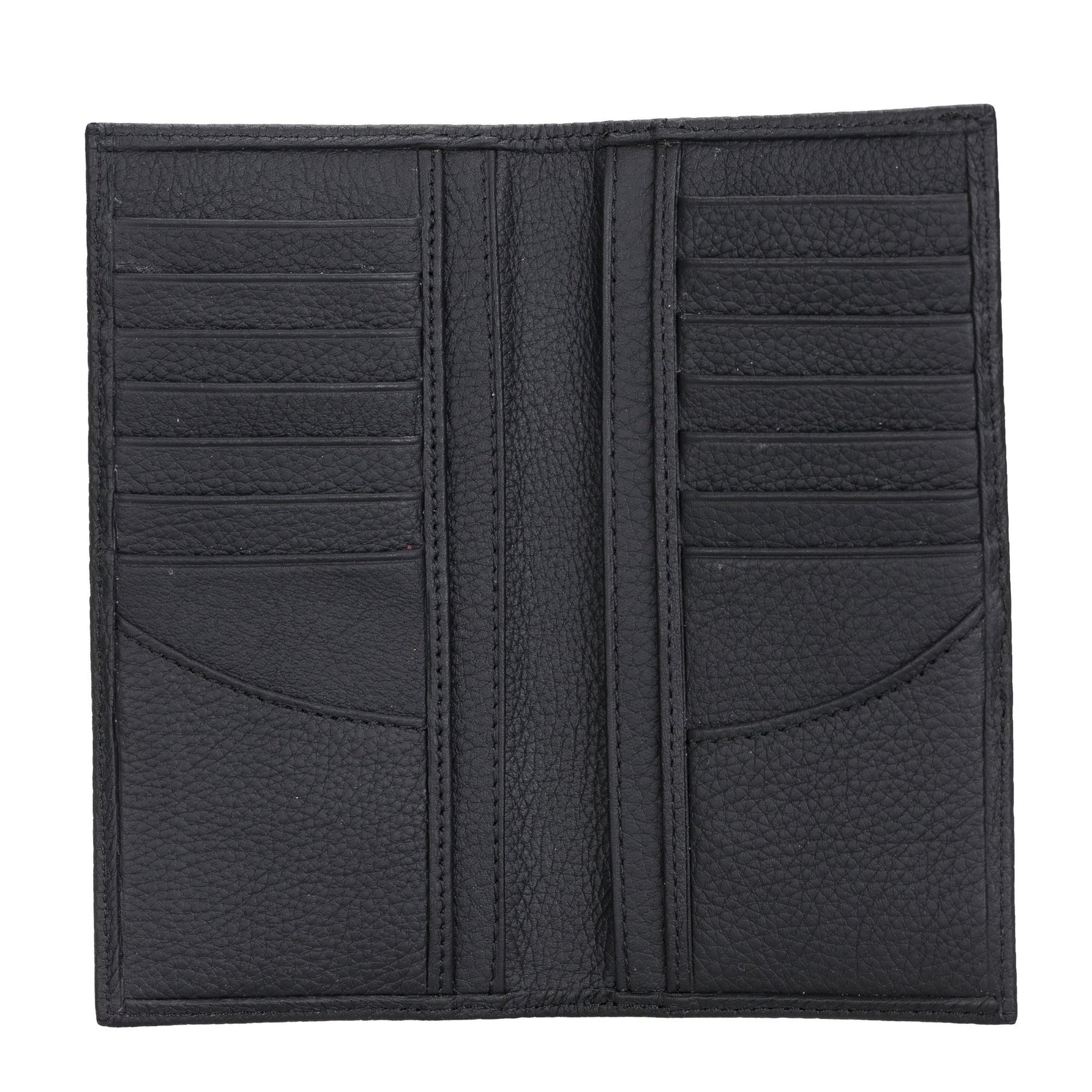 Ouray Handmade Full-Grain Leather Long Wallet for Men and Women