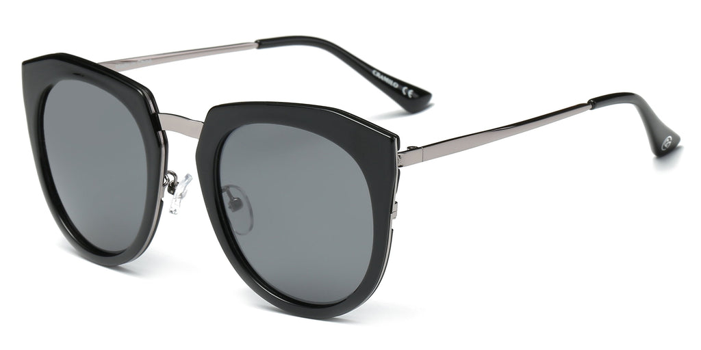 Oversized Cat Eye Polarized Sunglasses Women With UV400
