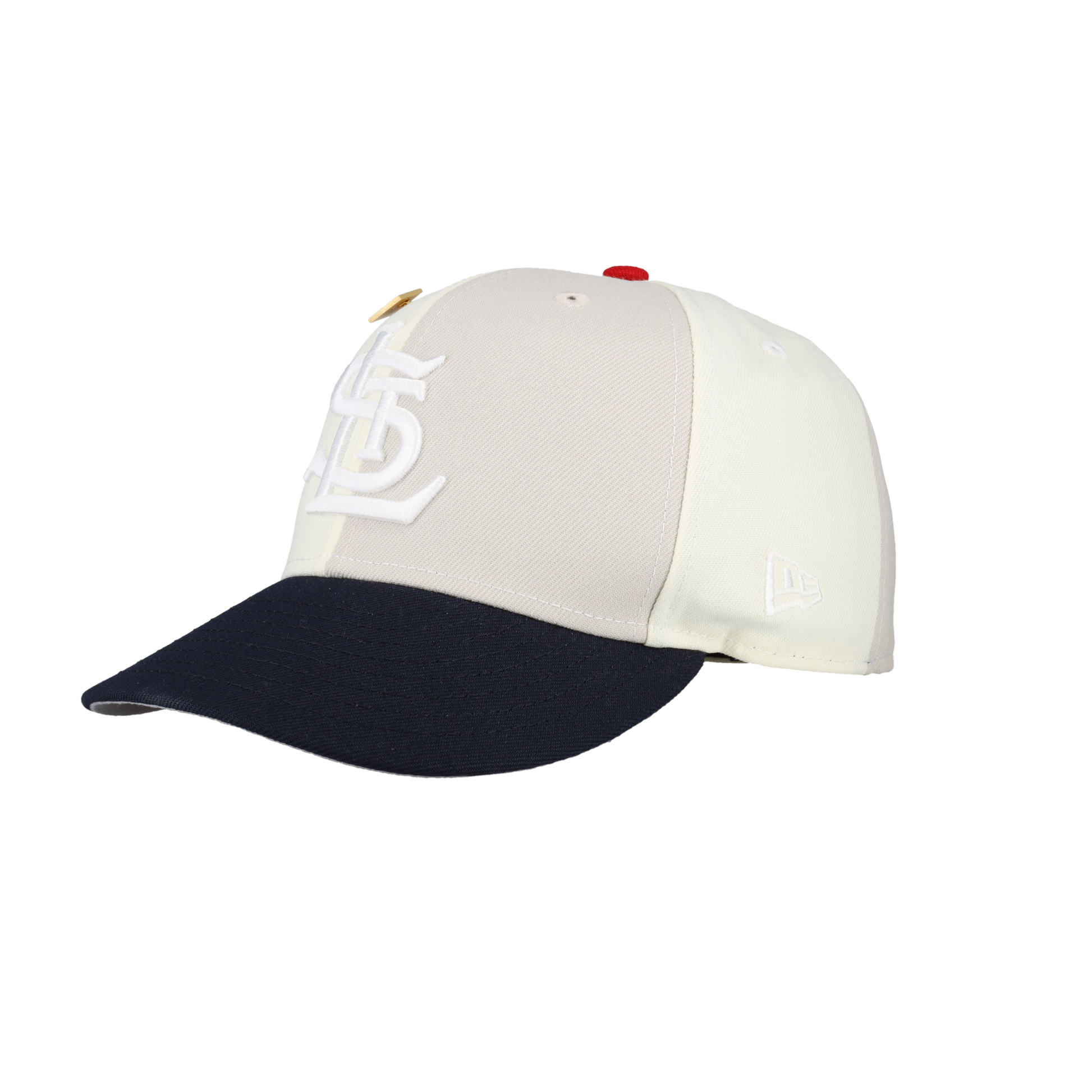 St. Louis Cardinals Chrome Stone Pinwheel Collection 1944 World Series Fitted Hat