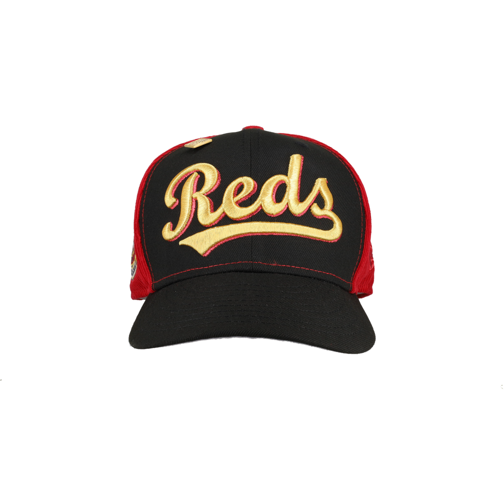 Cincinnati Reds Pinwheel 1970 All Star Game Patch 59Fifty Fitted Hat