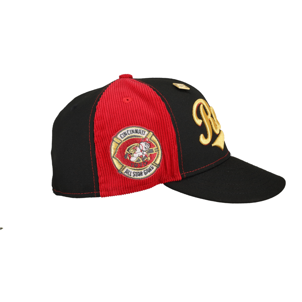 Cincinnati Reds Pinwheel 1970 All Star Game Patch 59Fifty Fitted Hat
