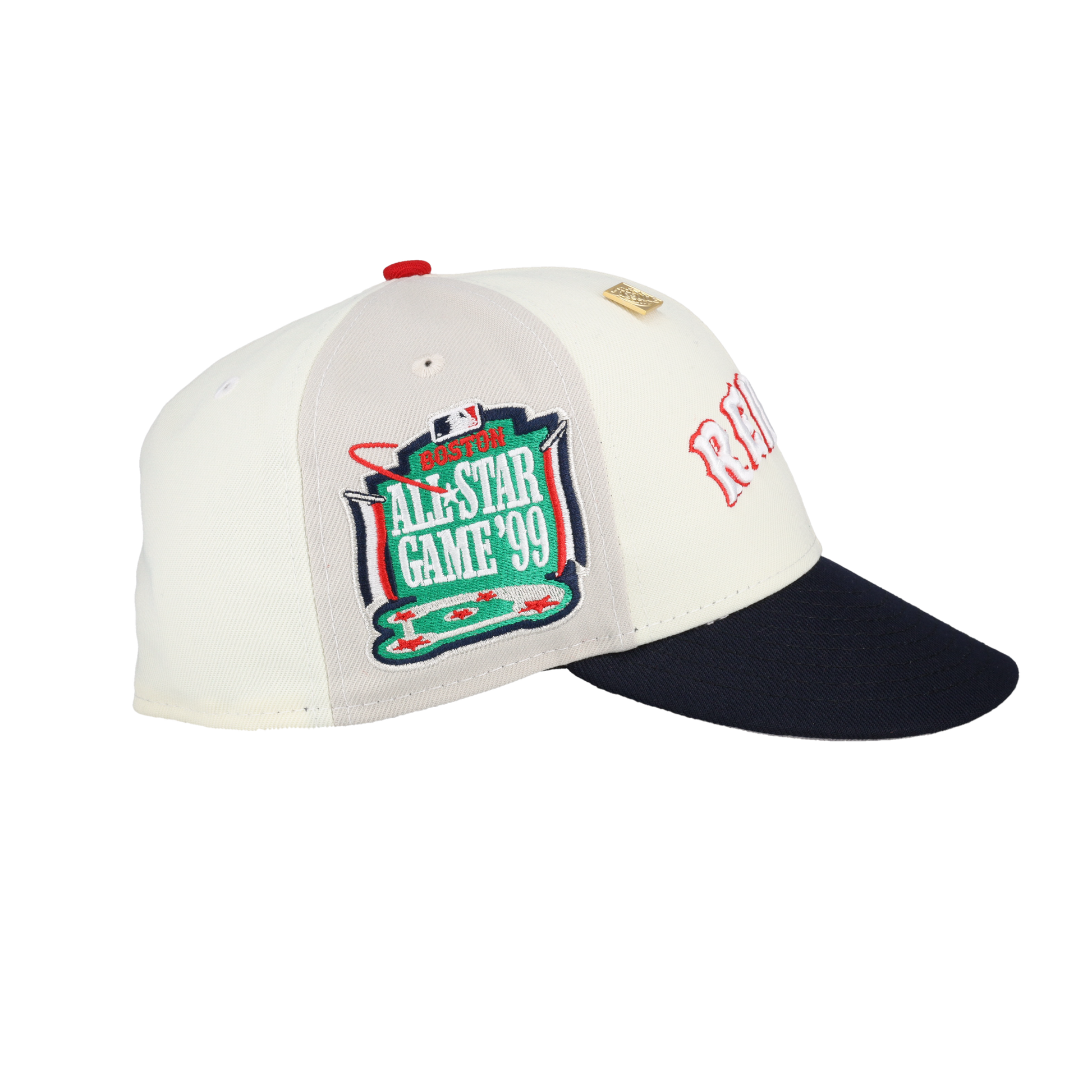 Boston Red Sox Chrome Stone Pinwheel Collection 1999 All Star Game Fitted Hat