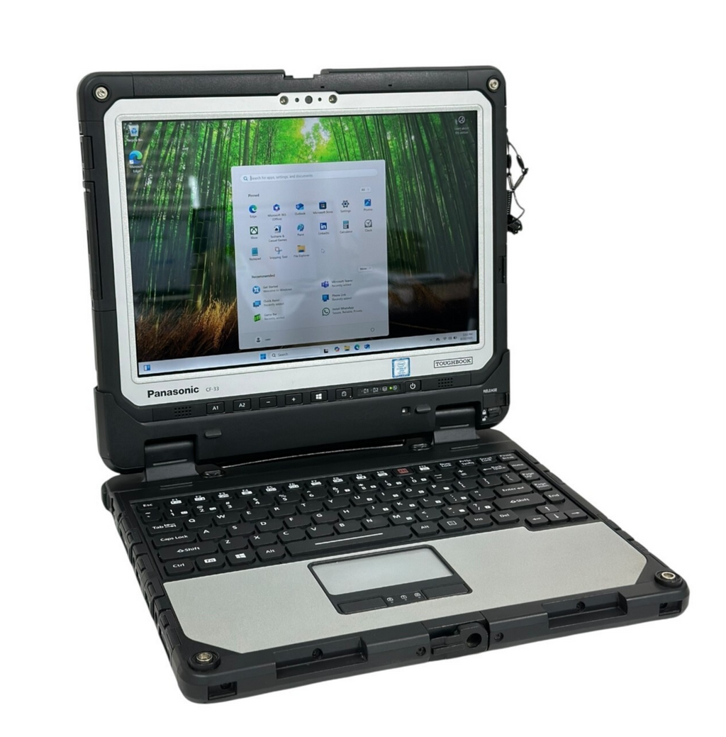 Panasonic Toughbook CF-33 (2017) 12-inch Rugged 2-in-1 Touchscreen i5 16GB/2TB SSD (Refurbished)