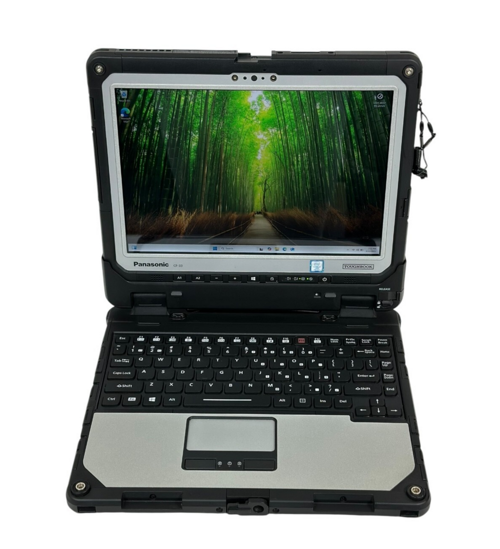 Panasonic Toughbook CF-33 (2017) 12-inch Rugged 2-in-1 Touchscreen i5 16GB/2TB SSD (Refurbished)
