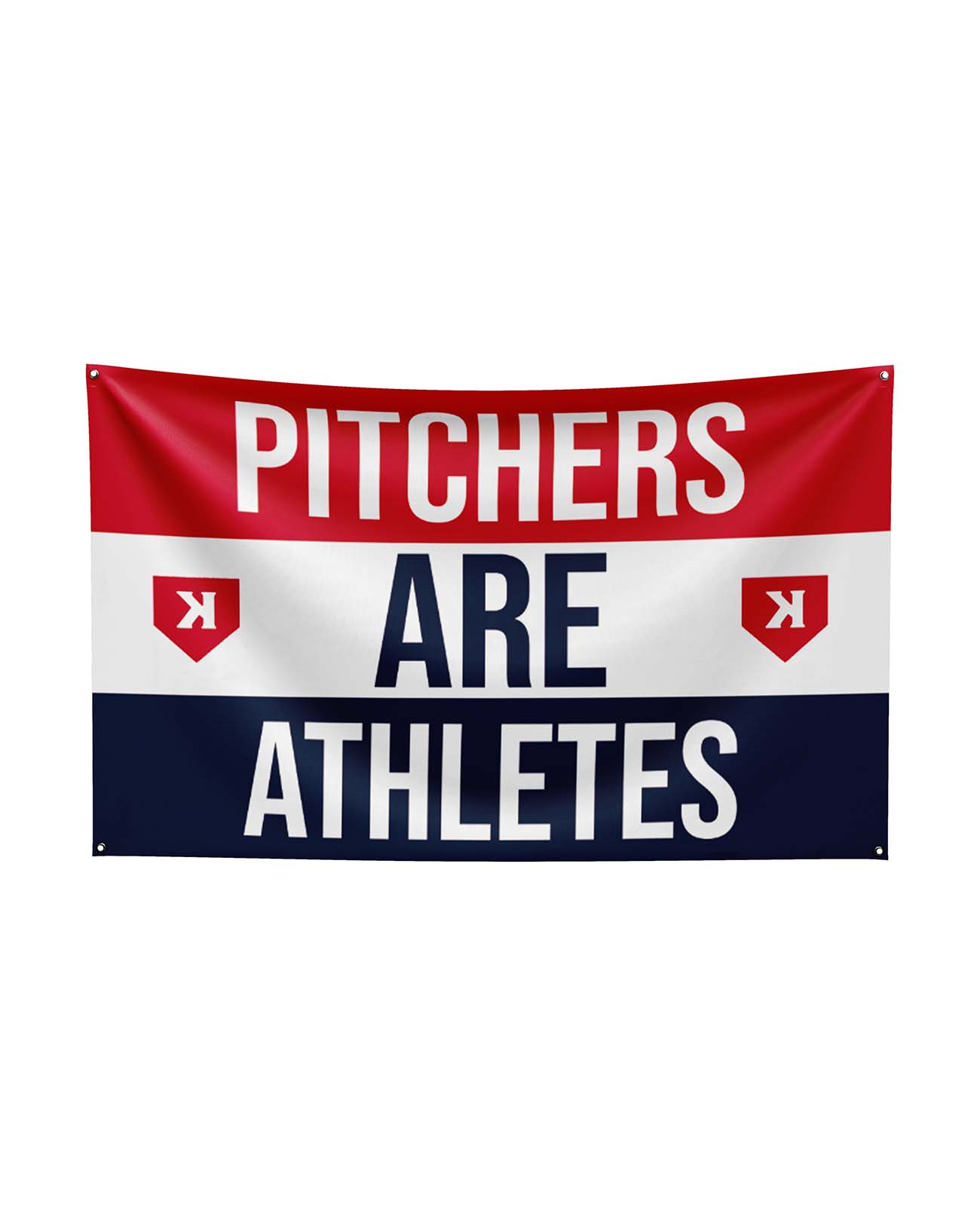 Pitchers Are Athletes Flag