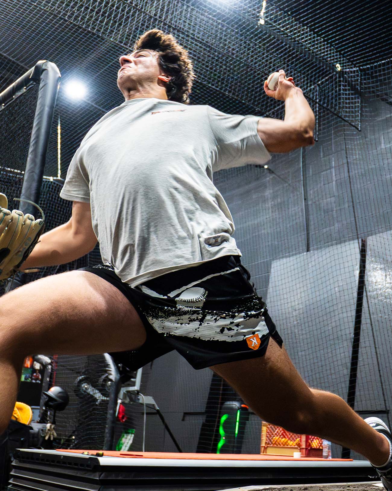 PO Rake Mesh Shorts - Black