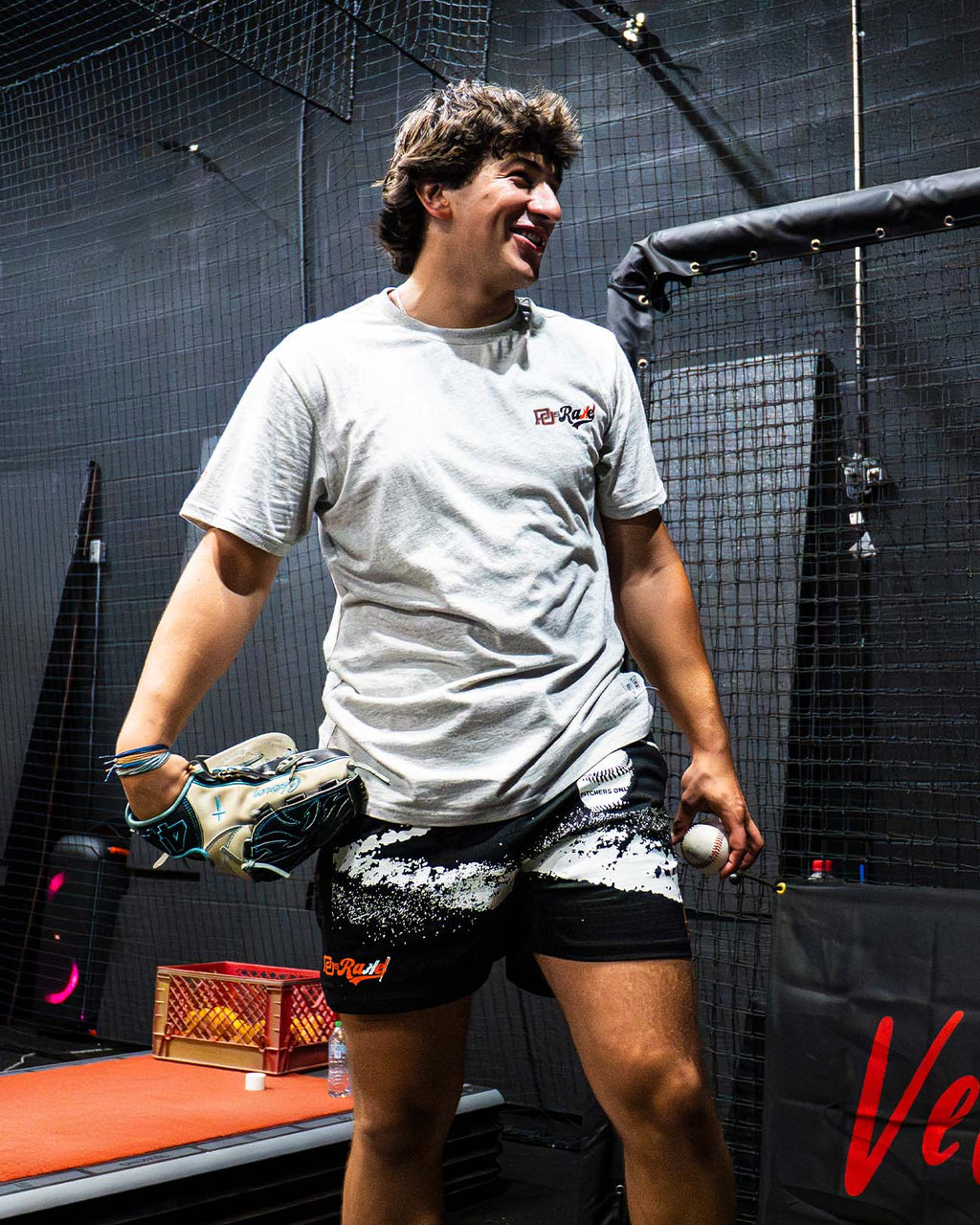 PO Rake Mesh Shorts - Black