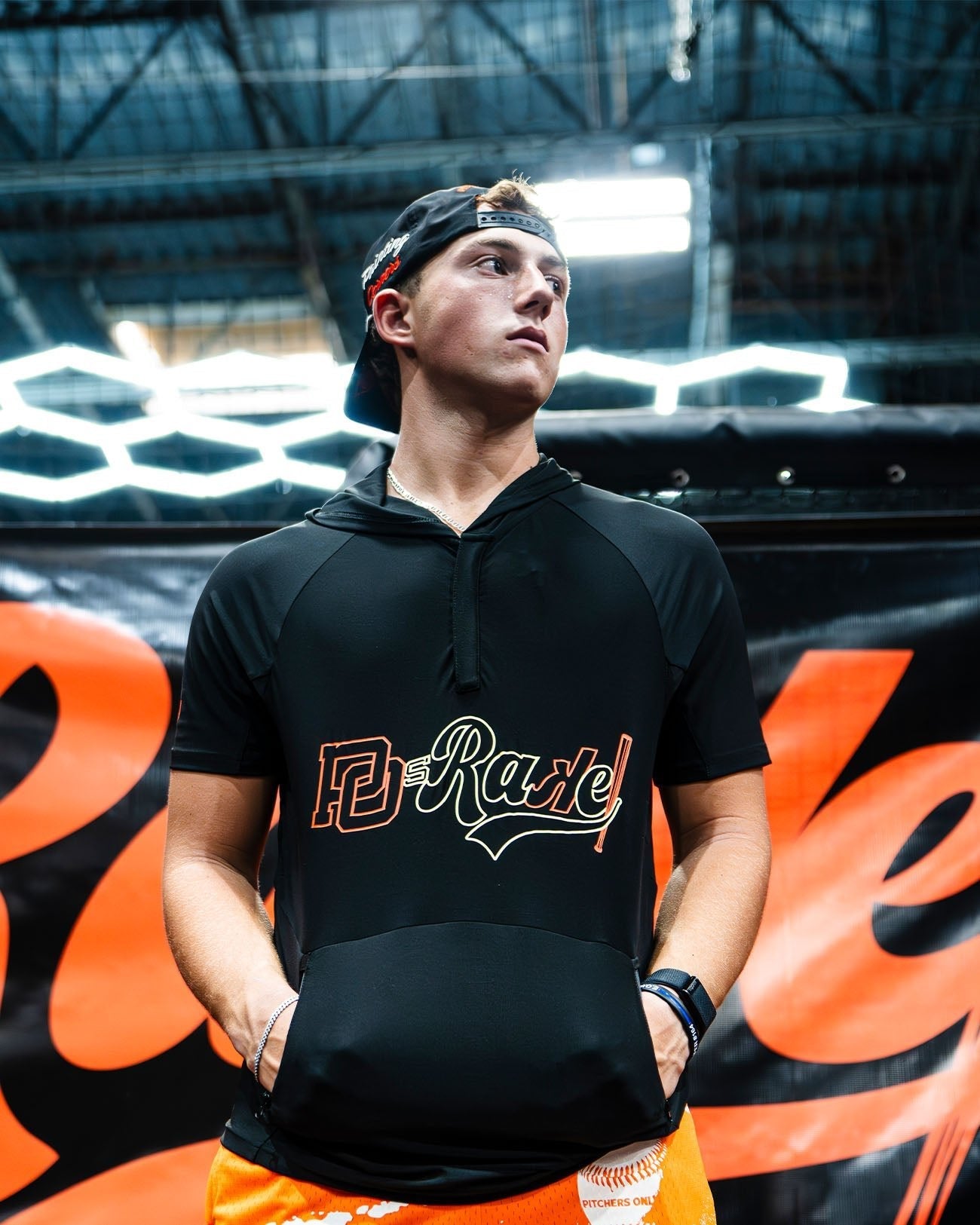 PO Rake Short Sleeve Hoodie