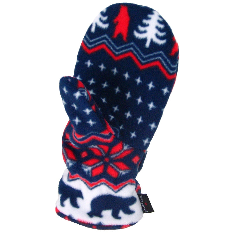 Polar Feet Fleece Mittens