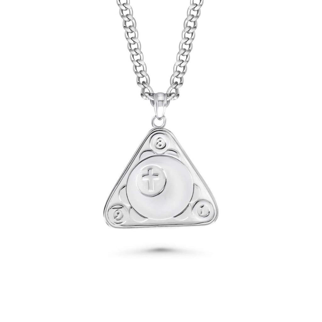 Christian Pool Ball Necklace