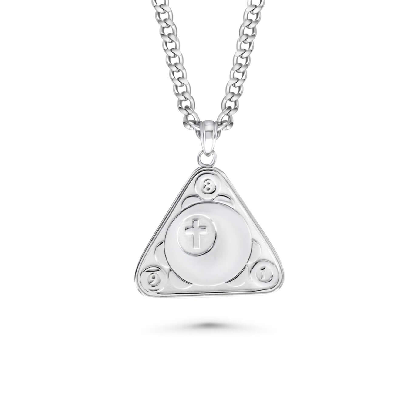 Christian Pool Ball Necklace