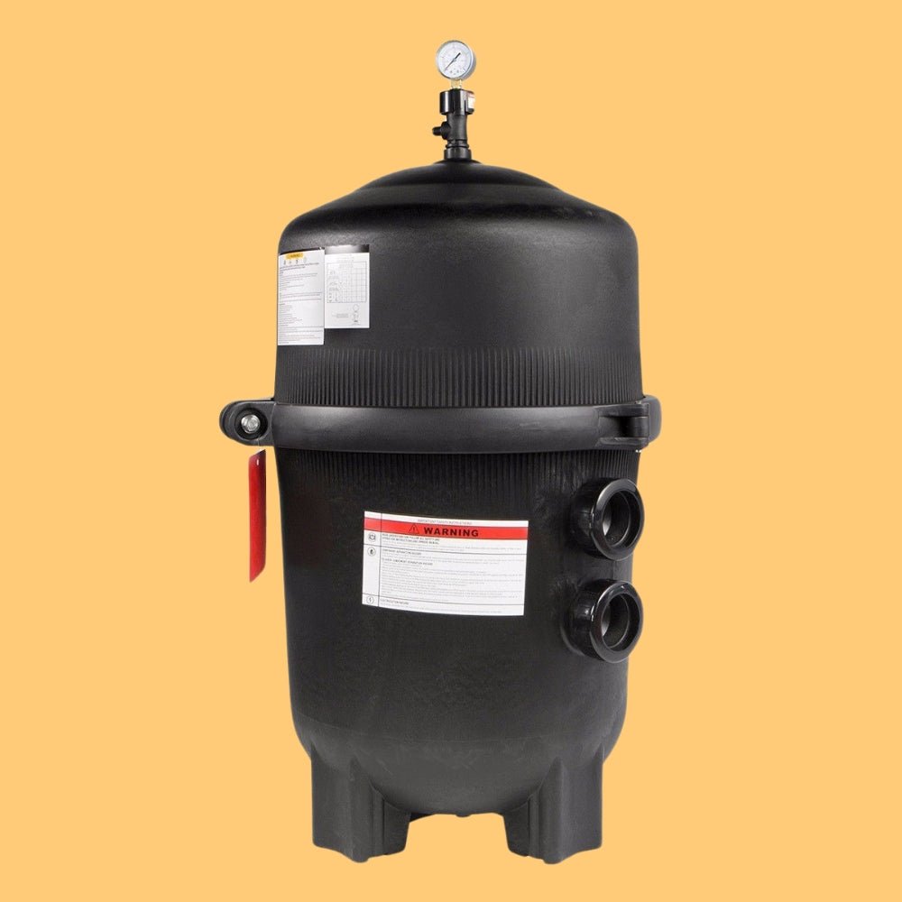 Premium 35,000 Gallon In-Ground Swimming Pool Cartridge W/ Built-In Pressure Gauge, 425 SF (SAK96275)