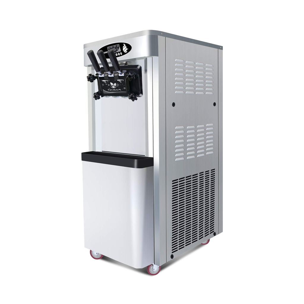 Premium Commercial 3-Flavor Dual Hopper Ice Cream Machine (SAK56917)