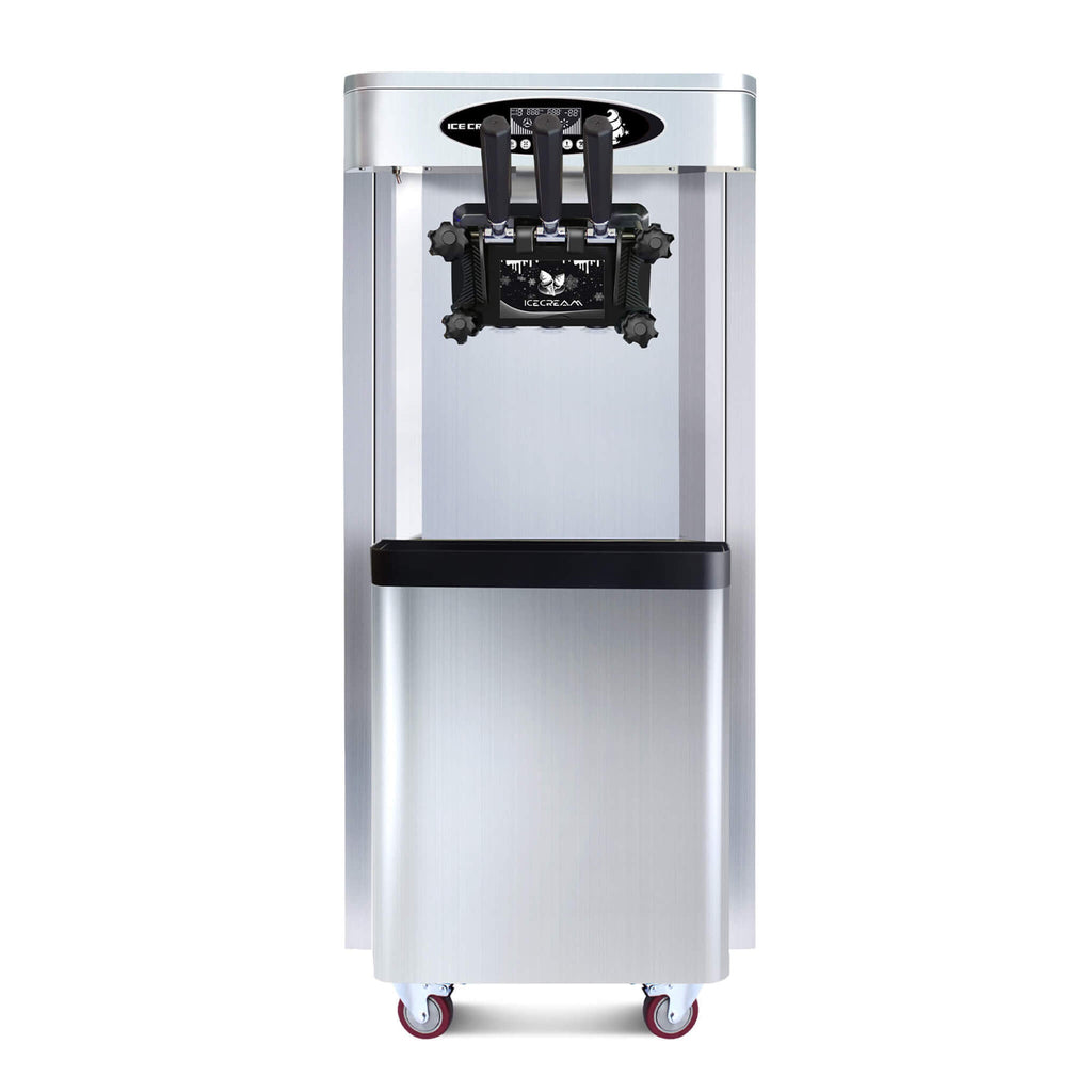 Premium Commercial 3-Flavor Dual Hopper Ice Cream Machine (SAK56917)