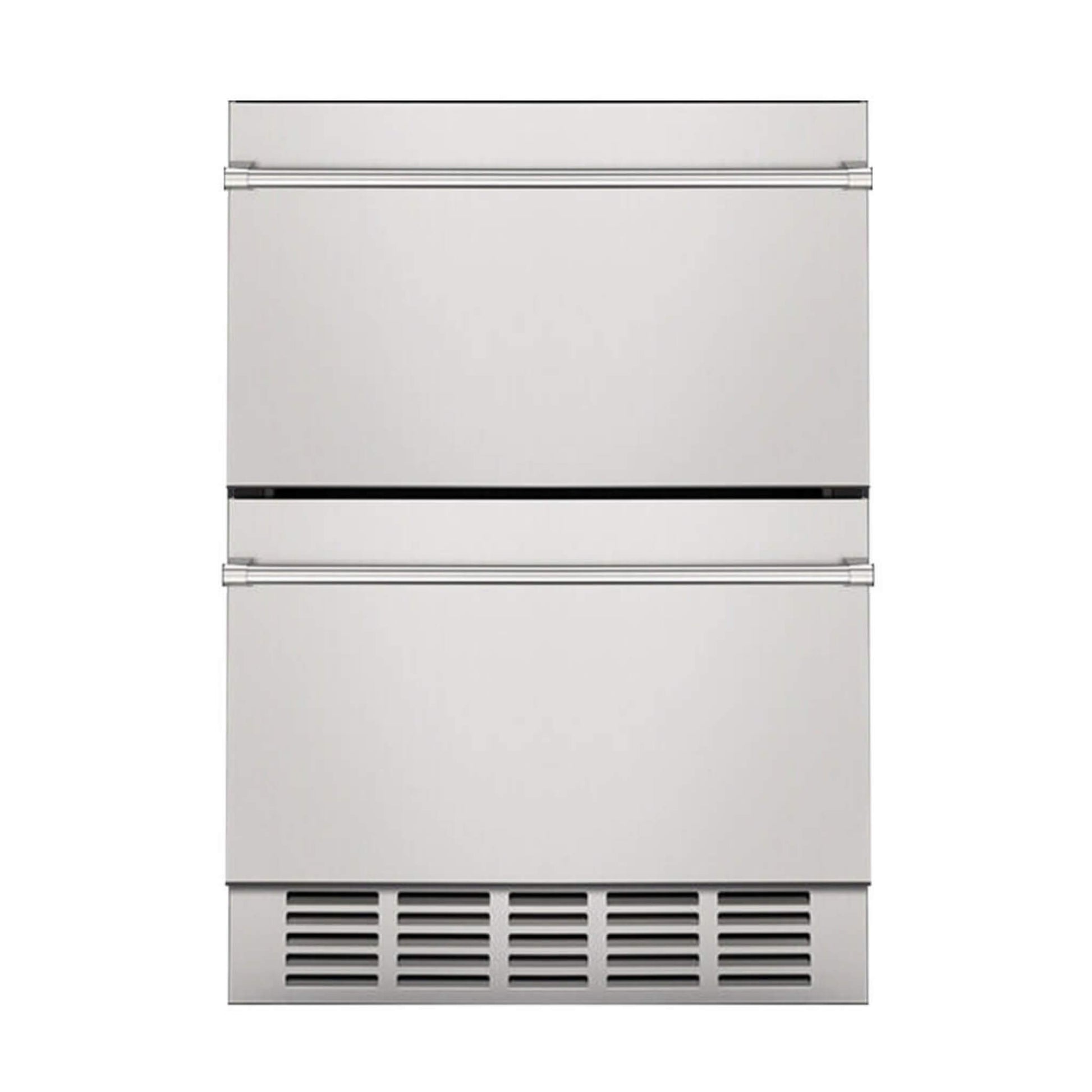 Premium 5.3 Cu.Ft Double Drawer Stainless Steel Built-In Wine Beverage Undercounter Refrigerator (SAK92576)