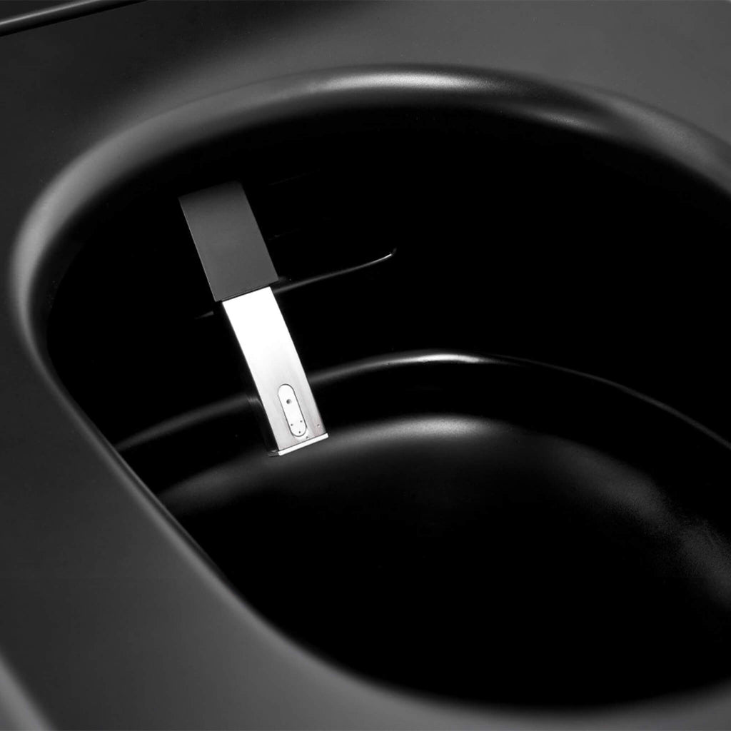 Alora Premium Multifunctional Single-Piece Automatic Smart Toilet With Remote Control, Matte Black (96471352)