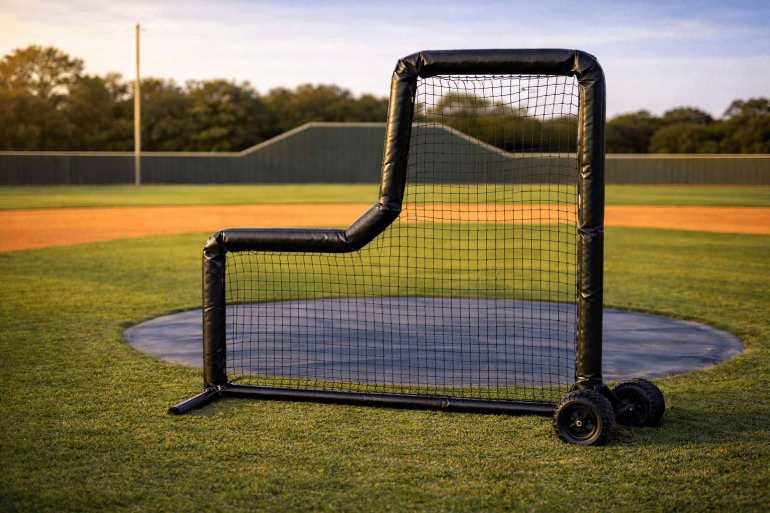 Pro Baseball L-Screen 7.5’ x 7.5’ | #96 Netting