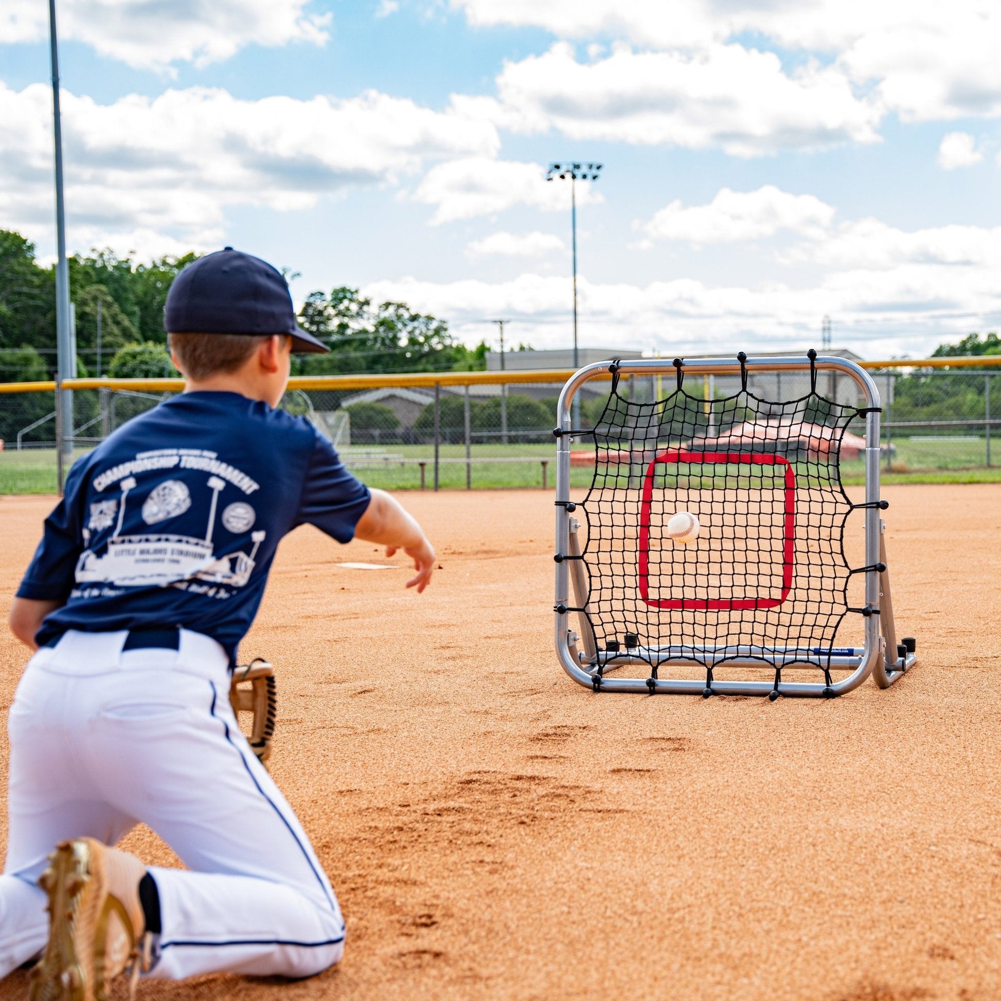 Pro Portable Rebounder 3' x 3' for Baseball/Softball - Gets yours here 1st (w/  FREE Training Videos)  ***SHIPS IN 24-48HRS  ***
