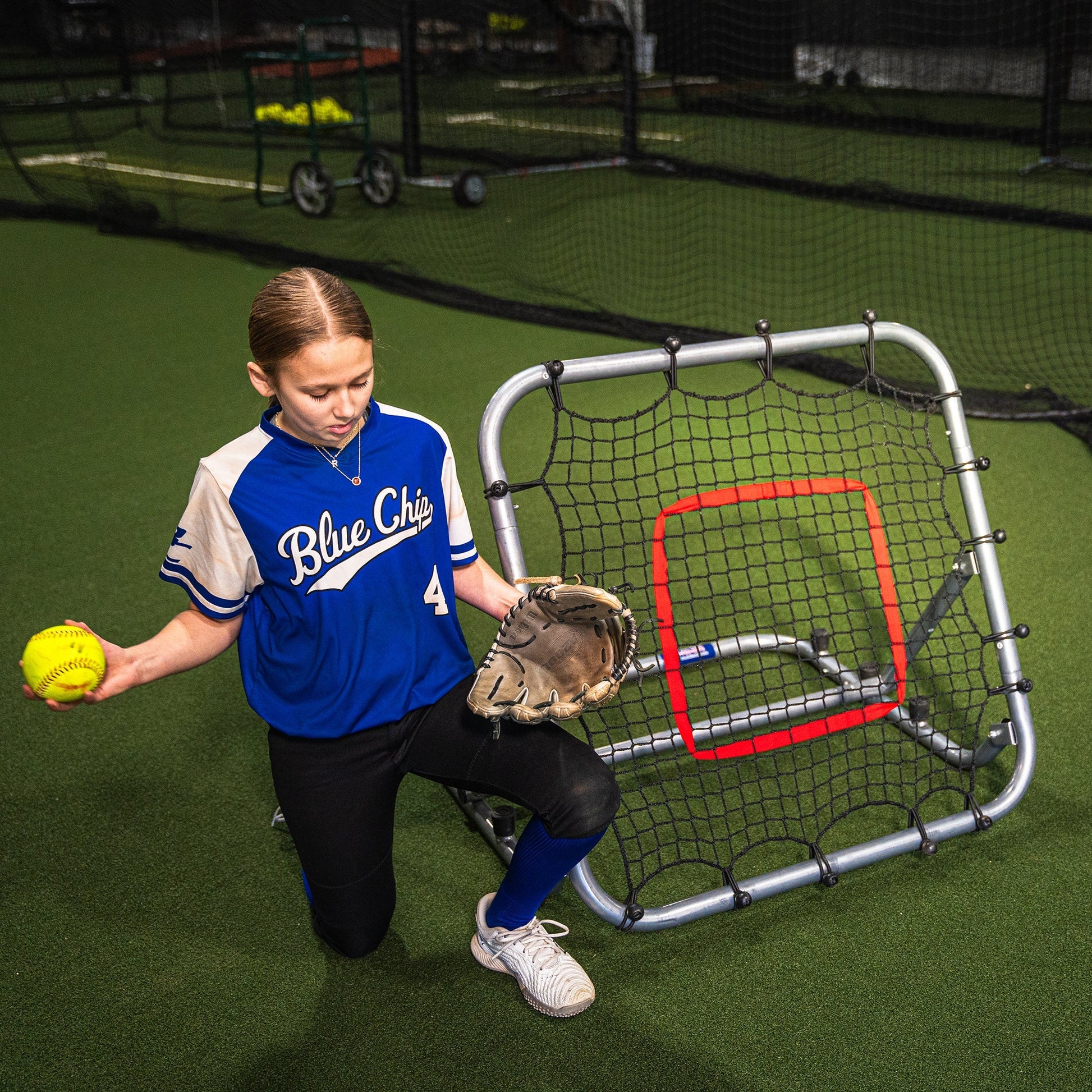 Pro Portable Rebounder 3' x 3' for Baseball/Softball - Gets yours here 1st (w/  FREE Training Videos)  ***SHIPS IN 24-48HRS  ***