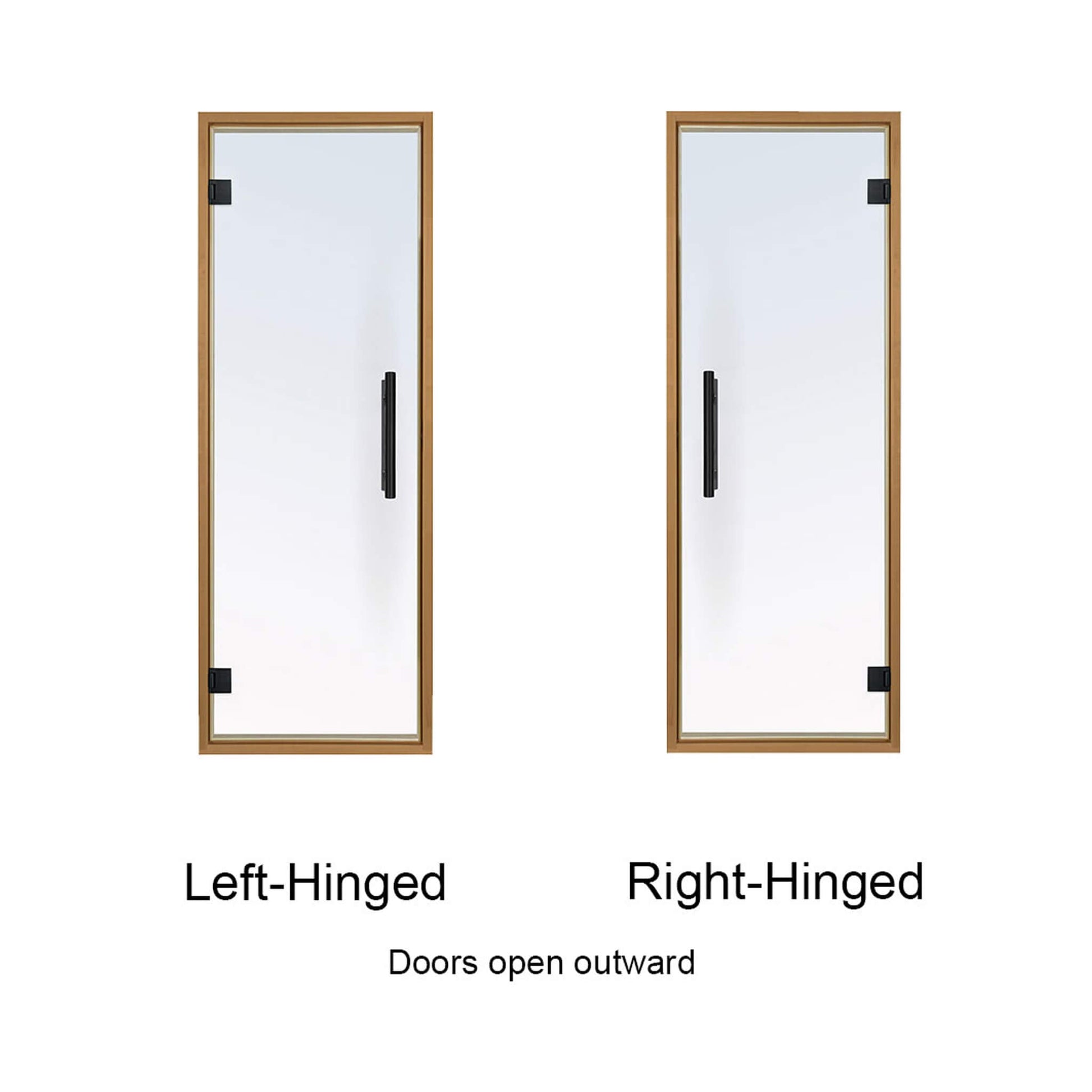 Prosaunas 24X73 Aspen Prehung Tinted Glass Sauna Door (SAK35741)