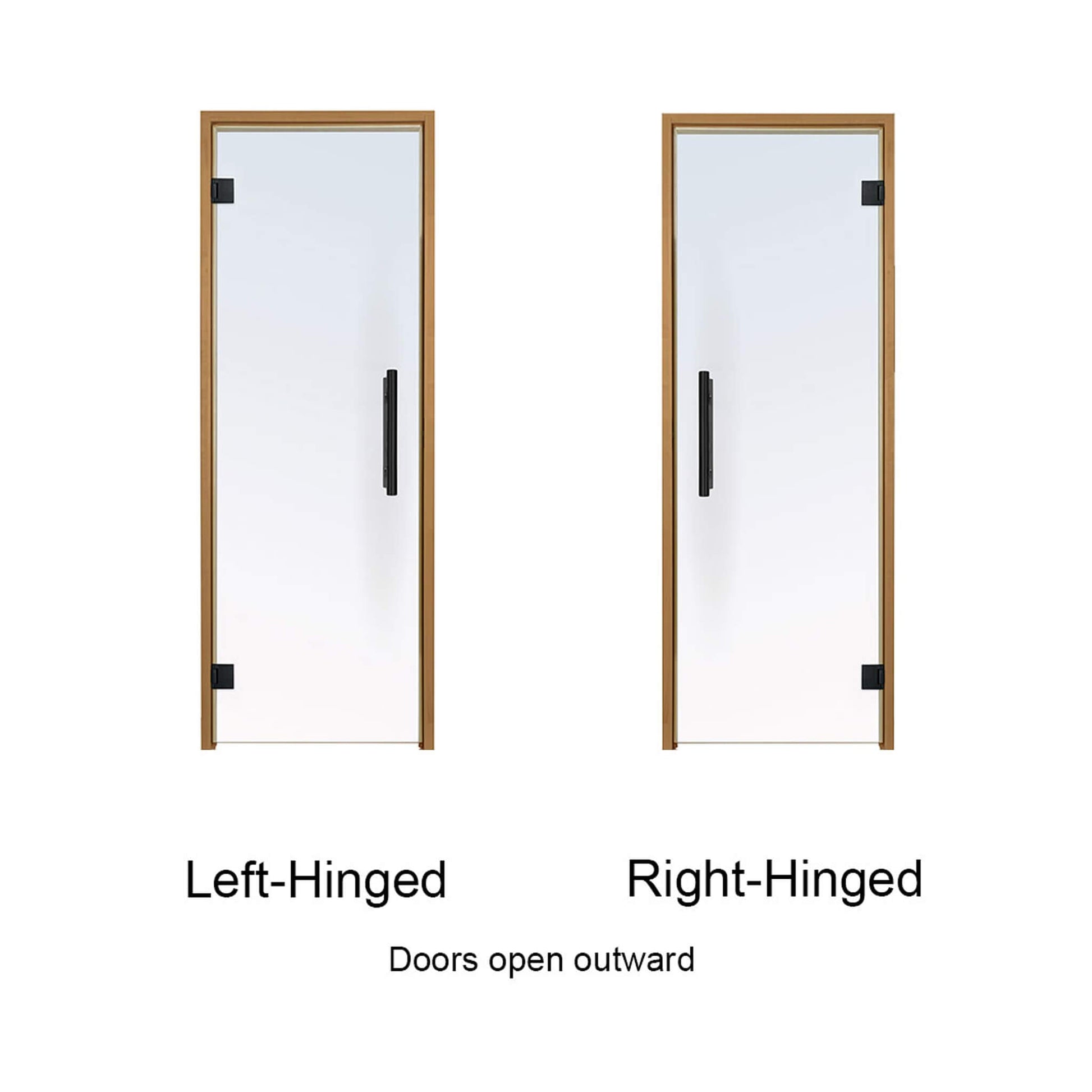 Prosaunas 36X81 Thermo-Aspen Prehung Tinted Glass Sauna Door (SAK73180)