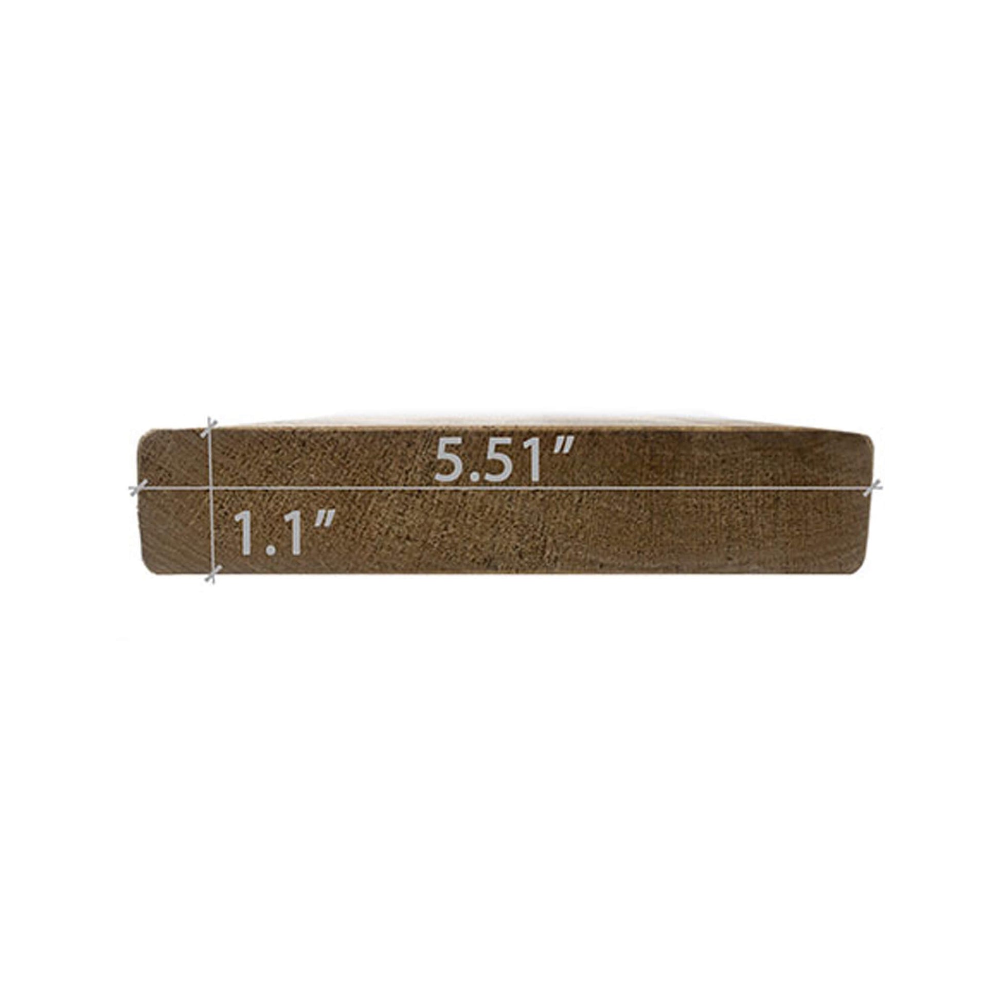 Prosaunas Thermo-Aspen 2X6 S4SEE SHP Sauna Bench Wood (SAK17042)
