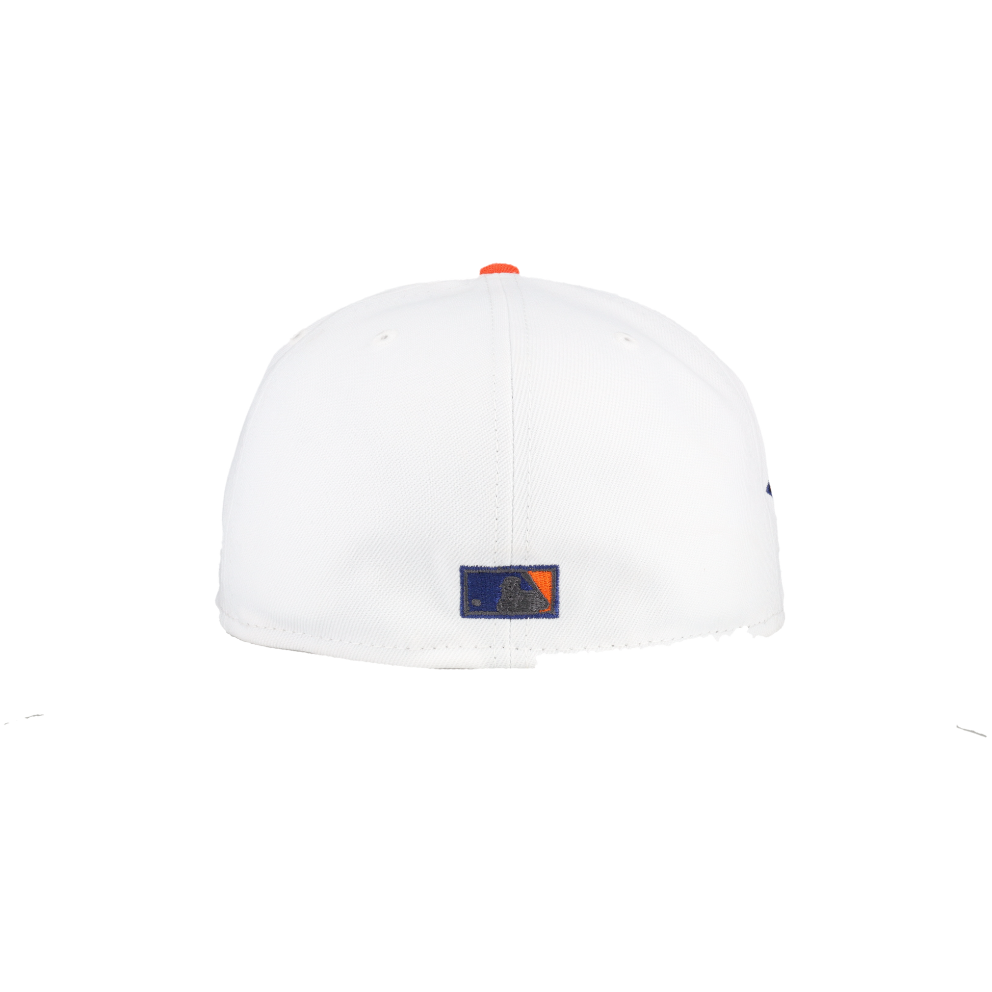 Houston Astros Pure White 25th Silver Anniversary Patch 59Fifty Fitted Hat