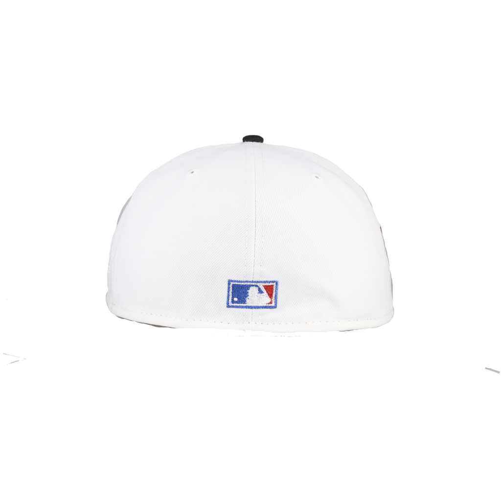 Seattle Mariners Pure White 40th Anniversary Patch 59Ffity Fitted Hat