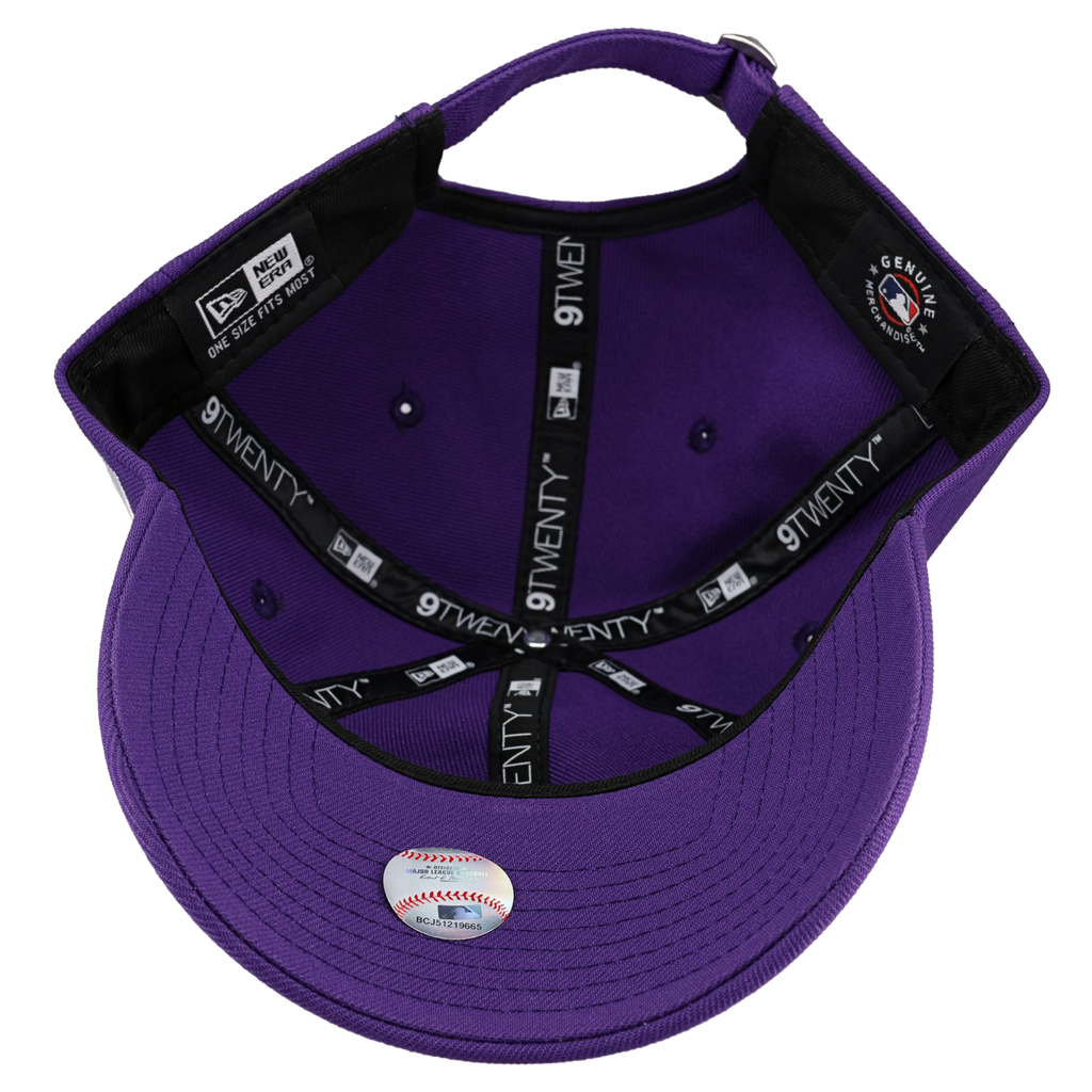 New York Yankees New Era 9Twenty Adjustable Hat (True Purple)
