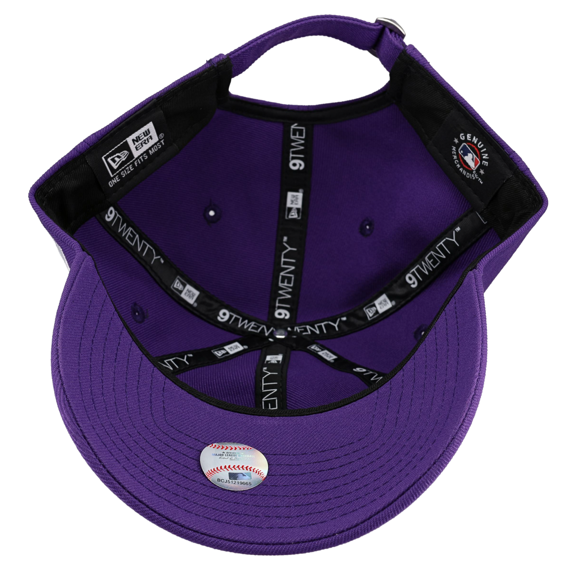 New York Yankees New Era 9Twenty Adjustable Hat (True Purple)