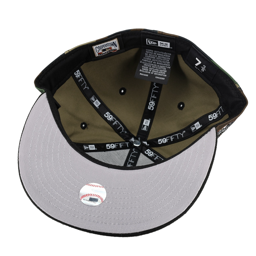 Tampa Bay Rays 2008 All Star Game Patch Camo 59Fifty Fitted Hat