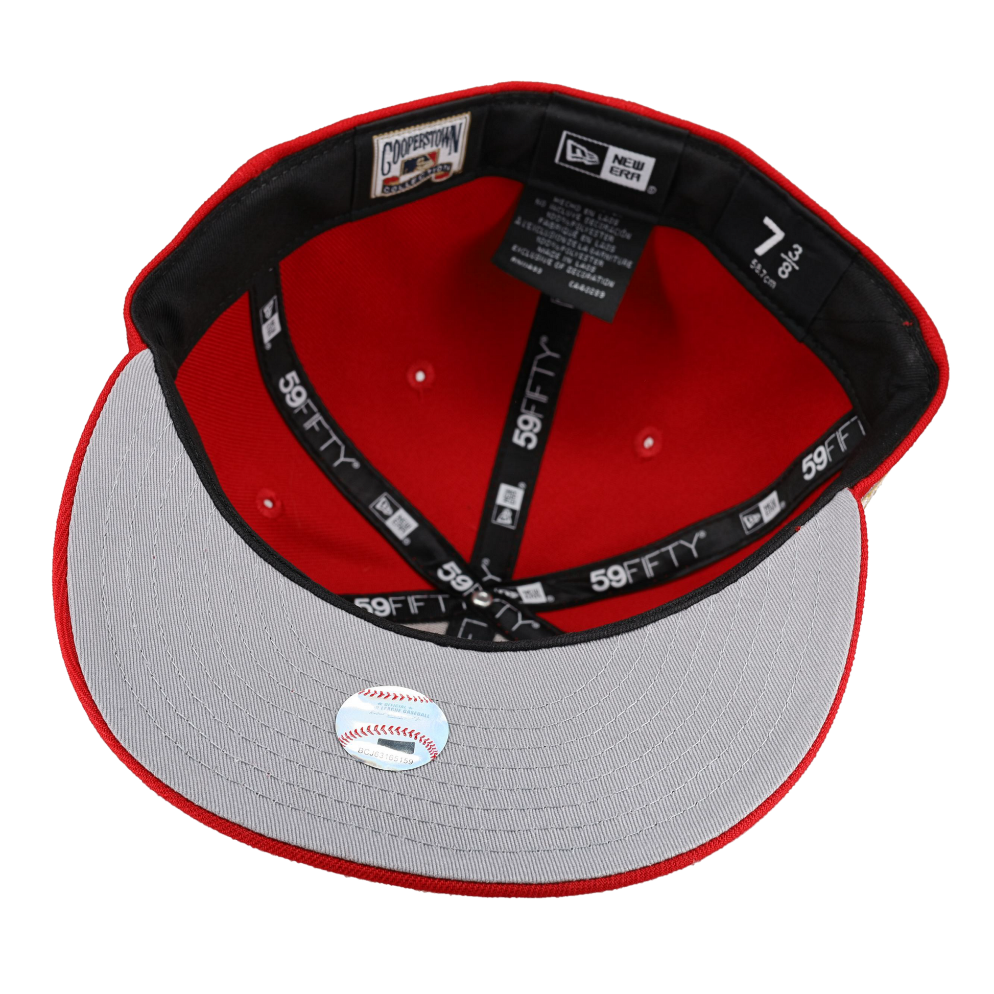 Seattle Mariners Red 30th Anniversary Patch 59Fifty Fitted Hat